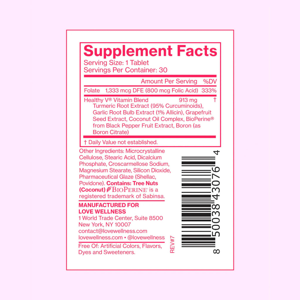 Love Wellness Good Girl Probiotics and Healthy V Vitamin | Womens Wellness Duo | Womens Probiotics Supplements for pH Balance and Vaginal Health Love Wellness Au supplements