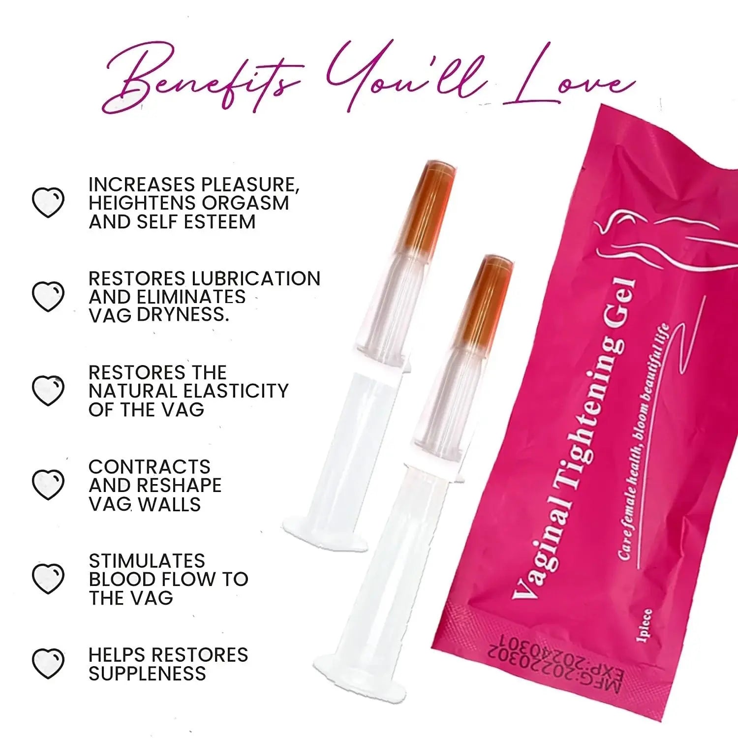 Impressive Beauty Premium Vaginal Tightening Gel Cream for Vag - Essential All Natural Feminine Care Impresive Smile Au supplements