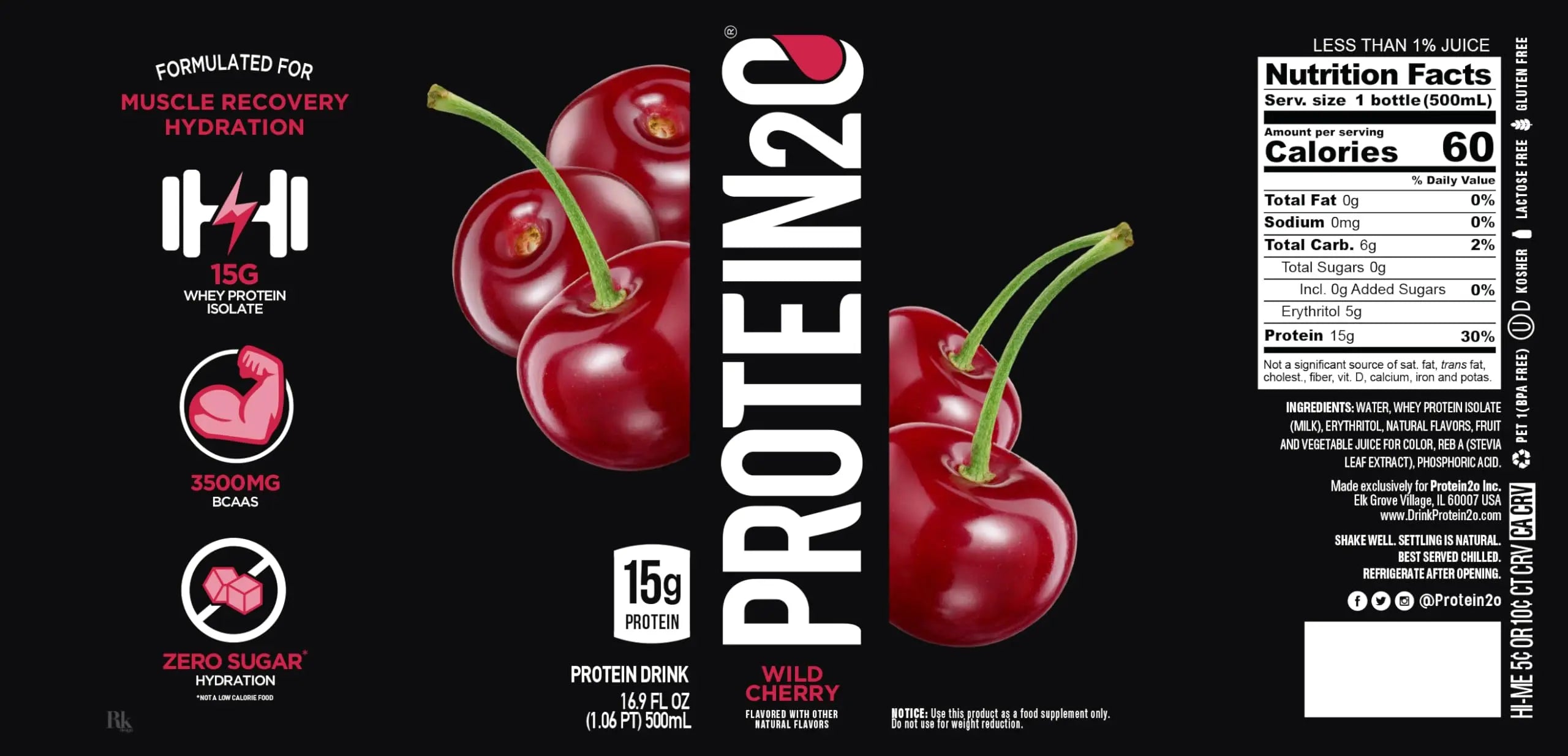 Protein2o 15g Whey Protein Isolate Infused Water, Ready To Drink, Sugar Free Protein2o Au supplements