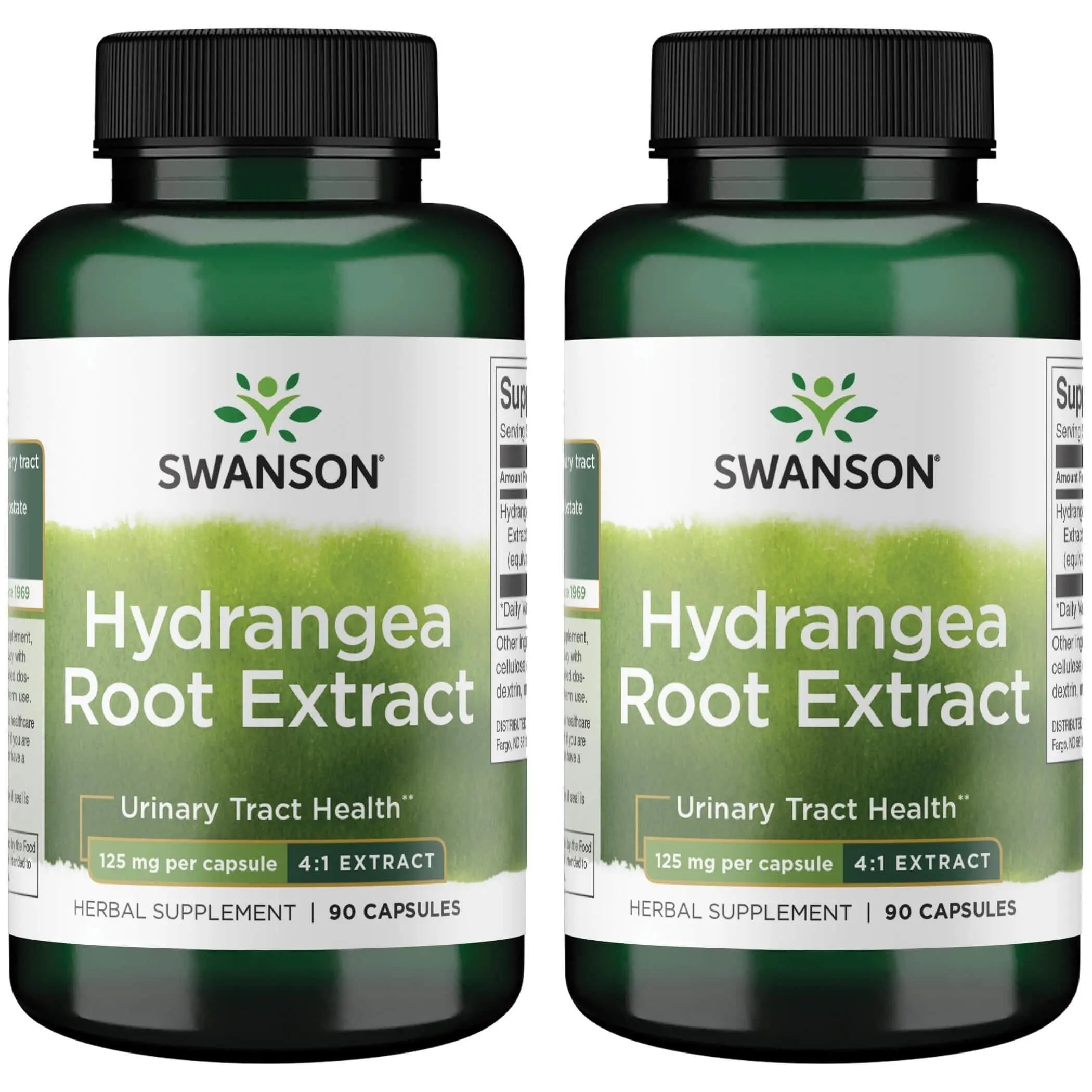 Swanson Hydrangea Root Extract - Herbal Supplement Promoting Traditional Urinary Tract Health - May Support Prostate Health for Men - (90 Capsules) (2 Pack) Swanson Au supplements