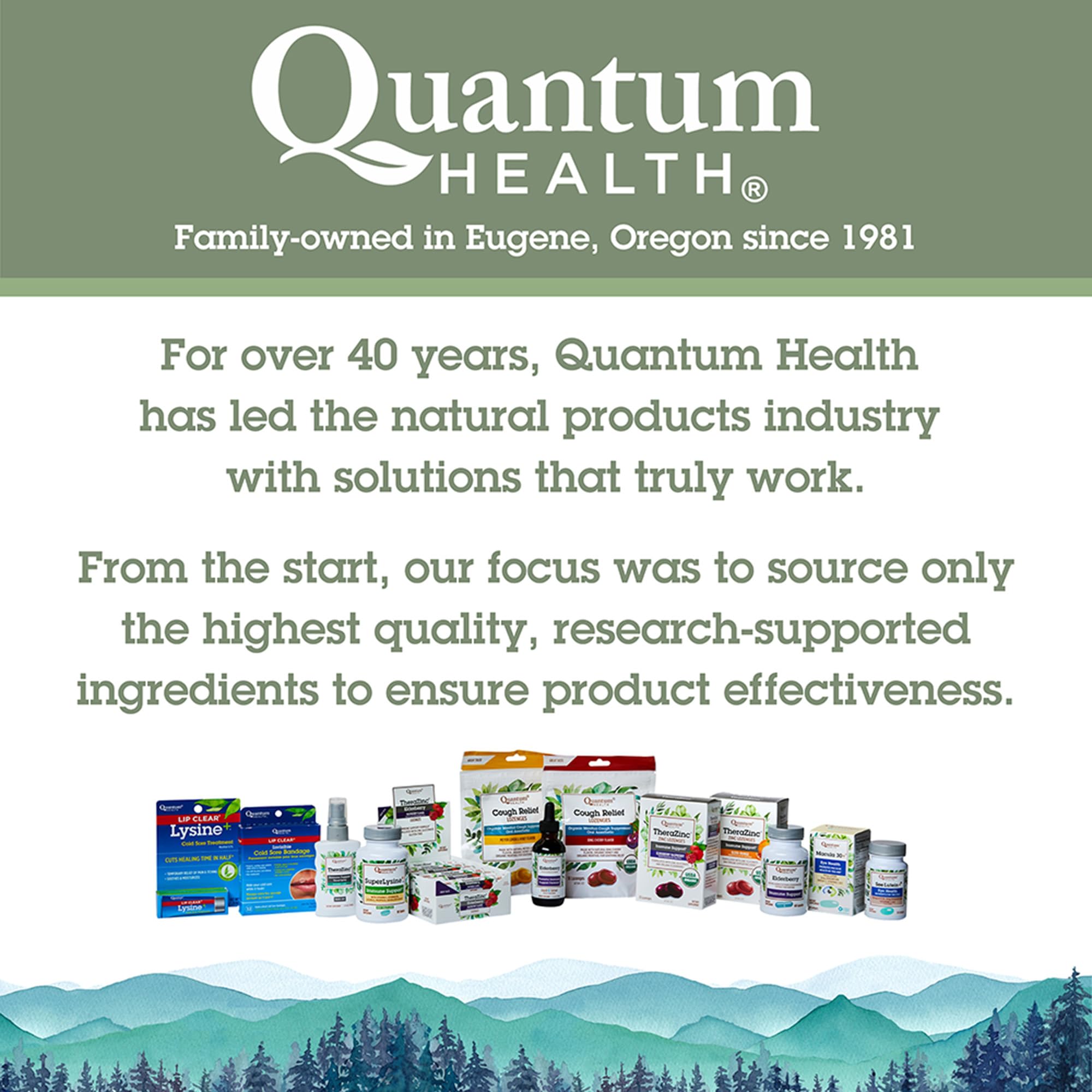 Quantum Health Super Lysine+ / Advanced Formula Lysine+ Immune Support with Vitamin C, Echinacea, Licorice, Propolis, Odorless Garlic