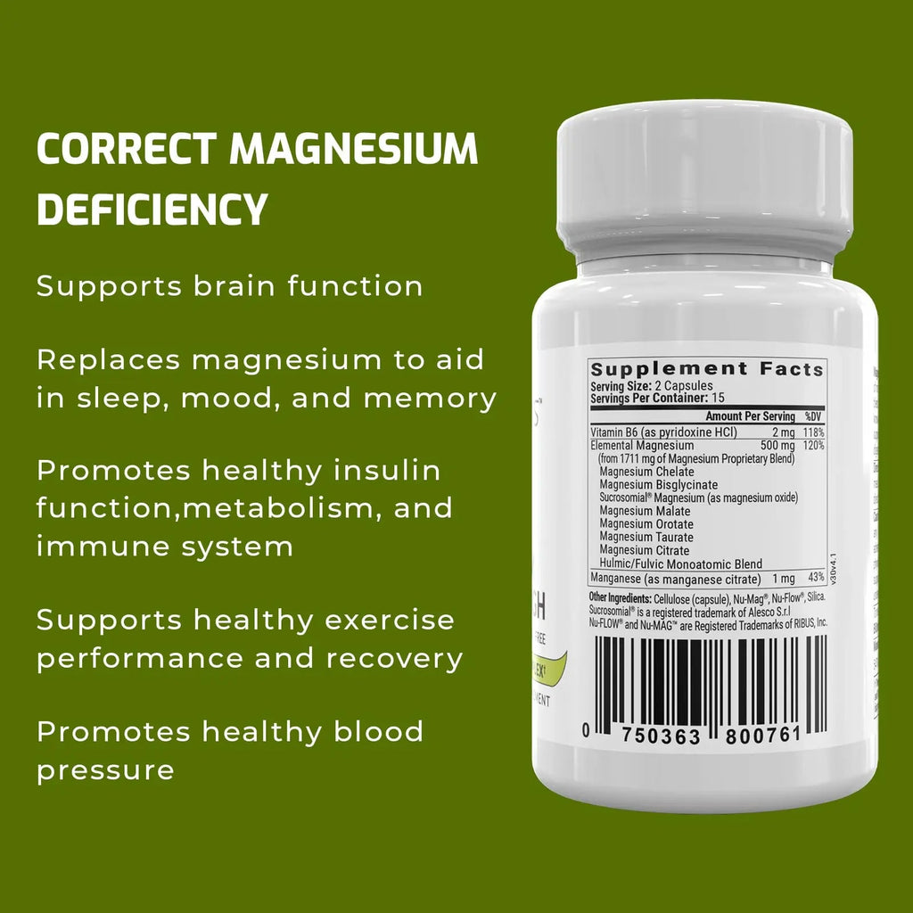 Magnesium Breakthrough Supplement 4.0 - Has 7 Forms of Magnesium: Glycinate, Malate BiOptimizers Au supplements