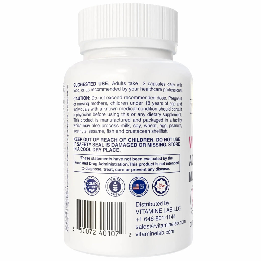VITA MINE LAB Women's Advanced Multivitamin, Supports Energy, Immune Health & Overall Well-Being, Gluten-Free, Halal VITA MINE LAB Au supplements