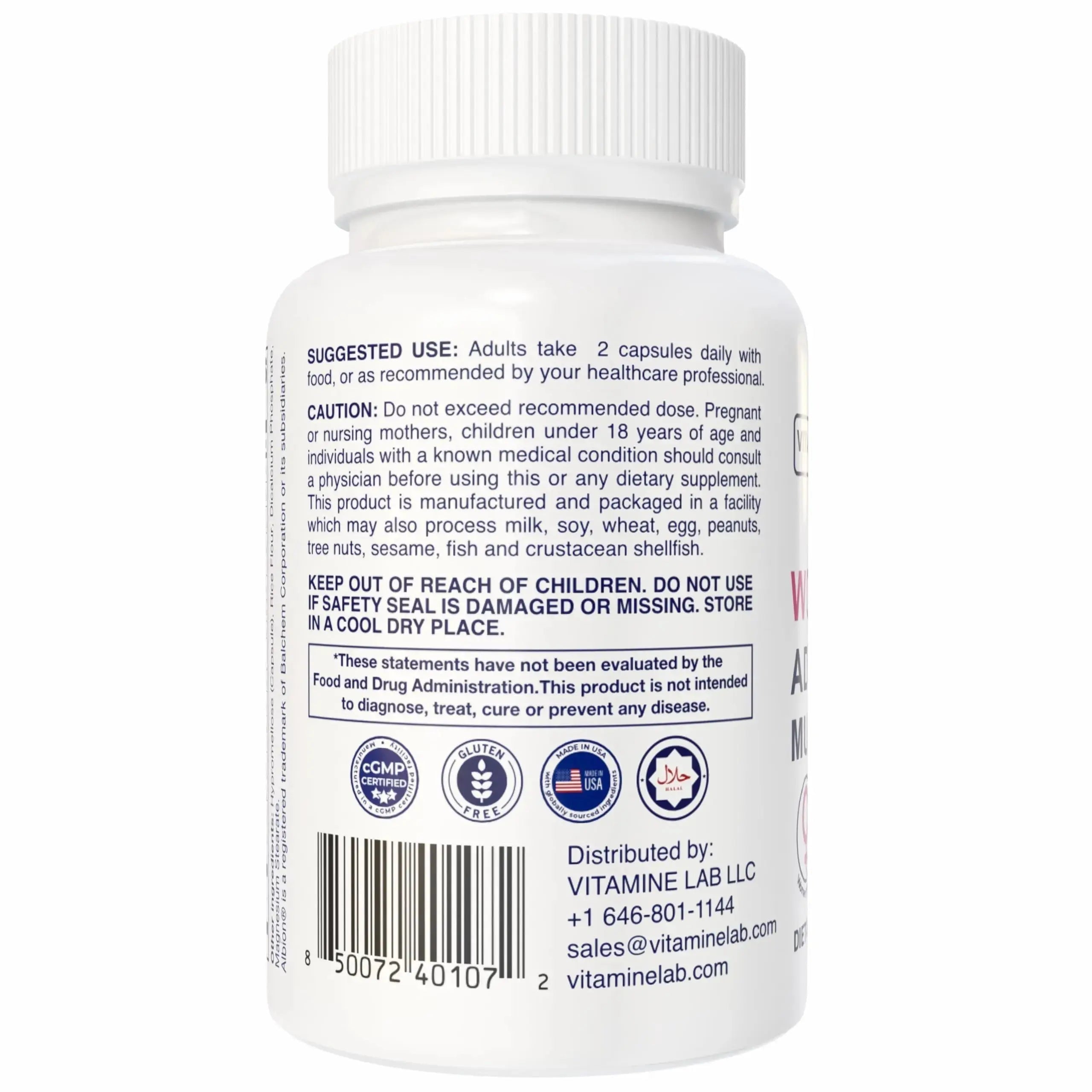 VITA MINE LAB Women's Advanced Multivitamin, Supports Energy, Immune Health & Overall Well-Being, Gluten-Free, Halal VITA MINE LAB Au supplements