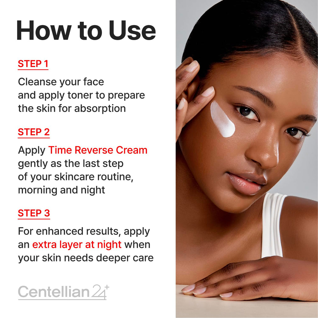 CENTELLIAN 24 Madeca Cream Time Reverse (1.69 fl oz) - TECA Centella Asiatica Glow Face Cream Moisturizer, Hydrating