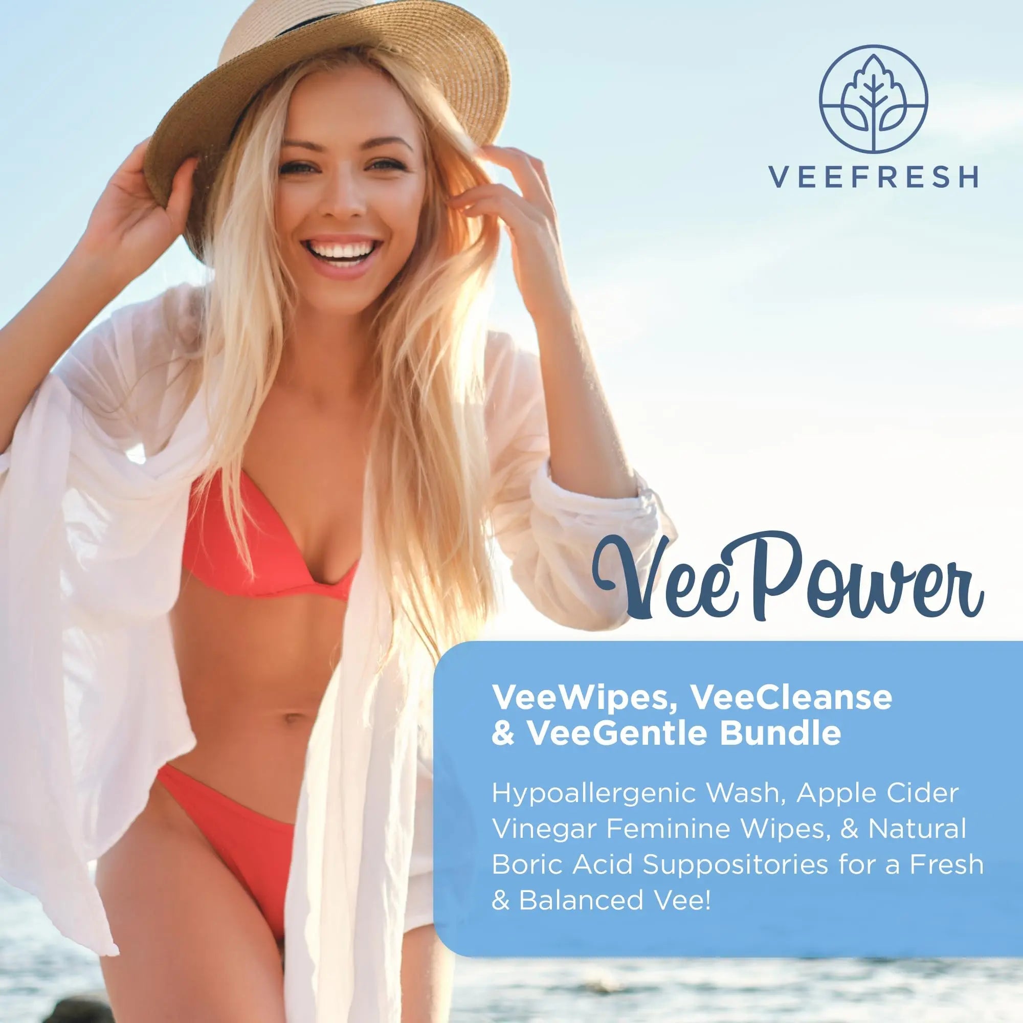 VeeFresh VeePower Bundle - A Convenient Feminine Care Bundle for Any-Time Freshness & Odor Control VeeFresh Au supplements