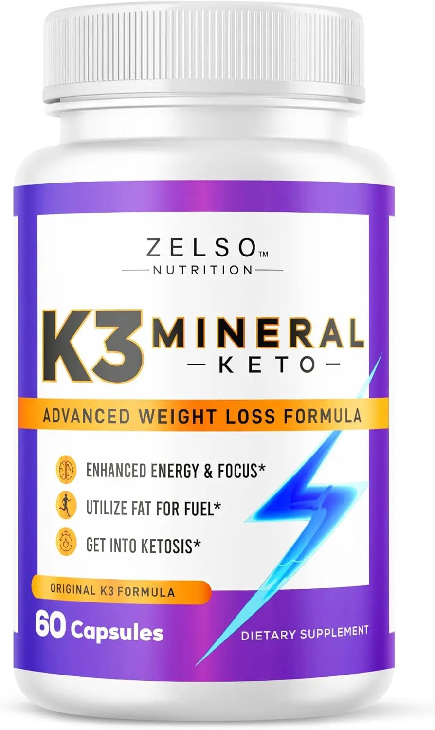 ZELSO K3 Mineral Keto Pills Nutrition, Advanced K3 Pill Formula for Men and Women ZELSO Au supplements