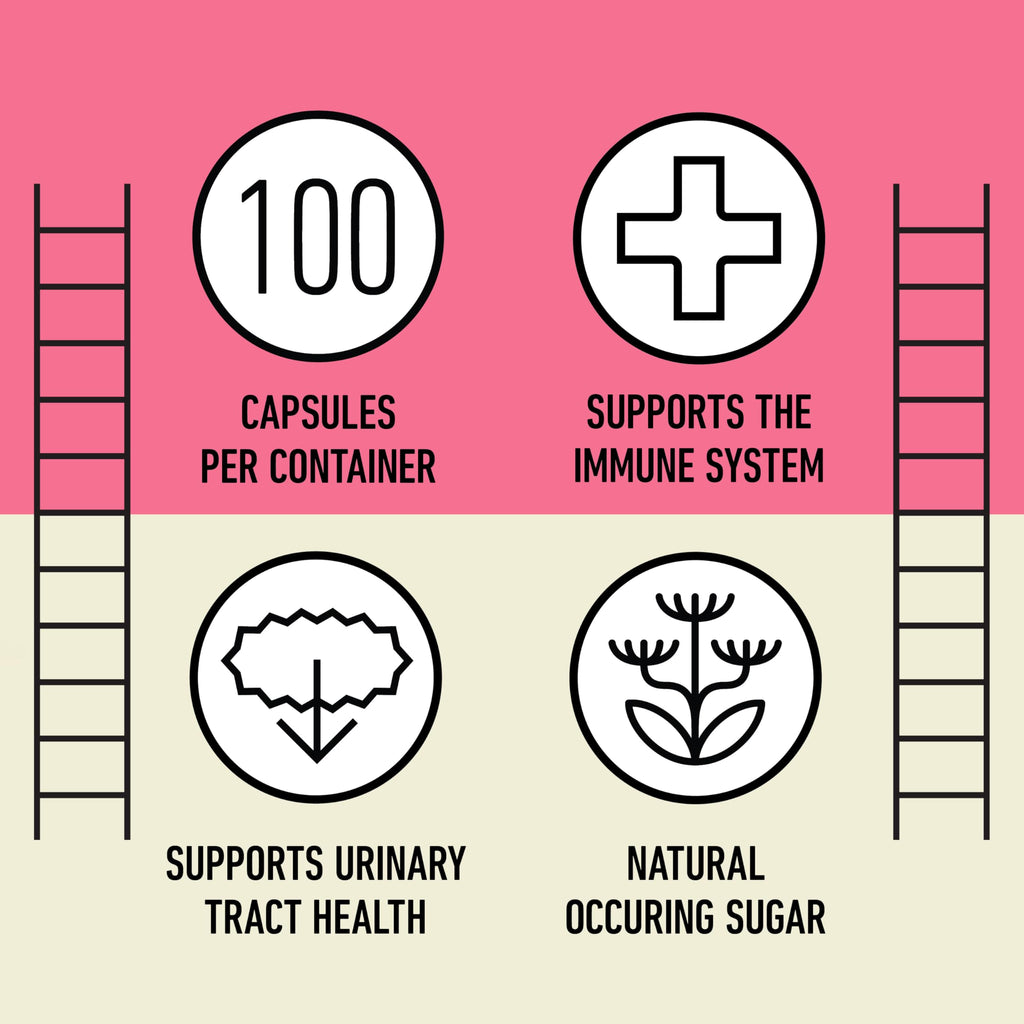 D Mannose 520mg Capsules - Organic D Mannose Supplement for UTI Support, Urinary Tract Bladder Health Pills, Plant Based Formula, Vegan Non GMO, No Fillers, 100 Capsule Count Made USA Certified Kosher Complete Natural Products Au supplements