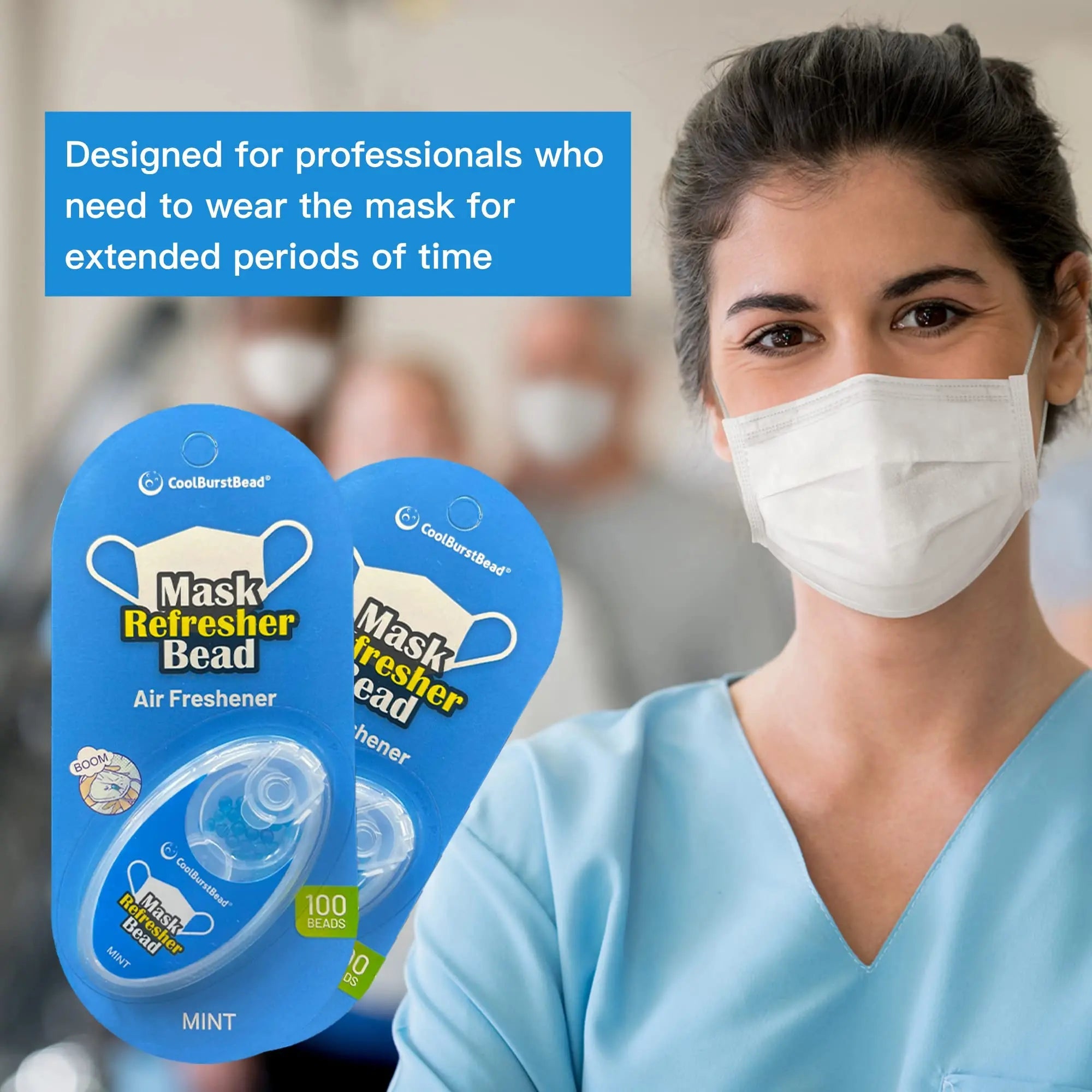 CoolBurstBead Face Mask Refresher, Long-Lasting & Strong Refreshing Fragrance, 4-Pack CoolBurstBead Au supplements