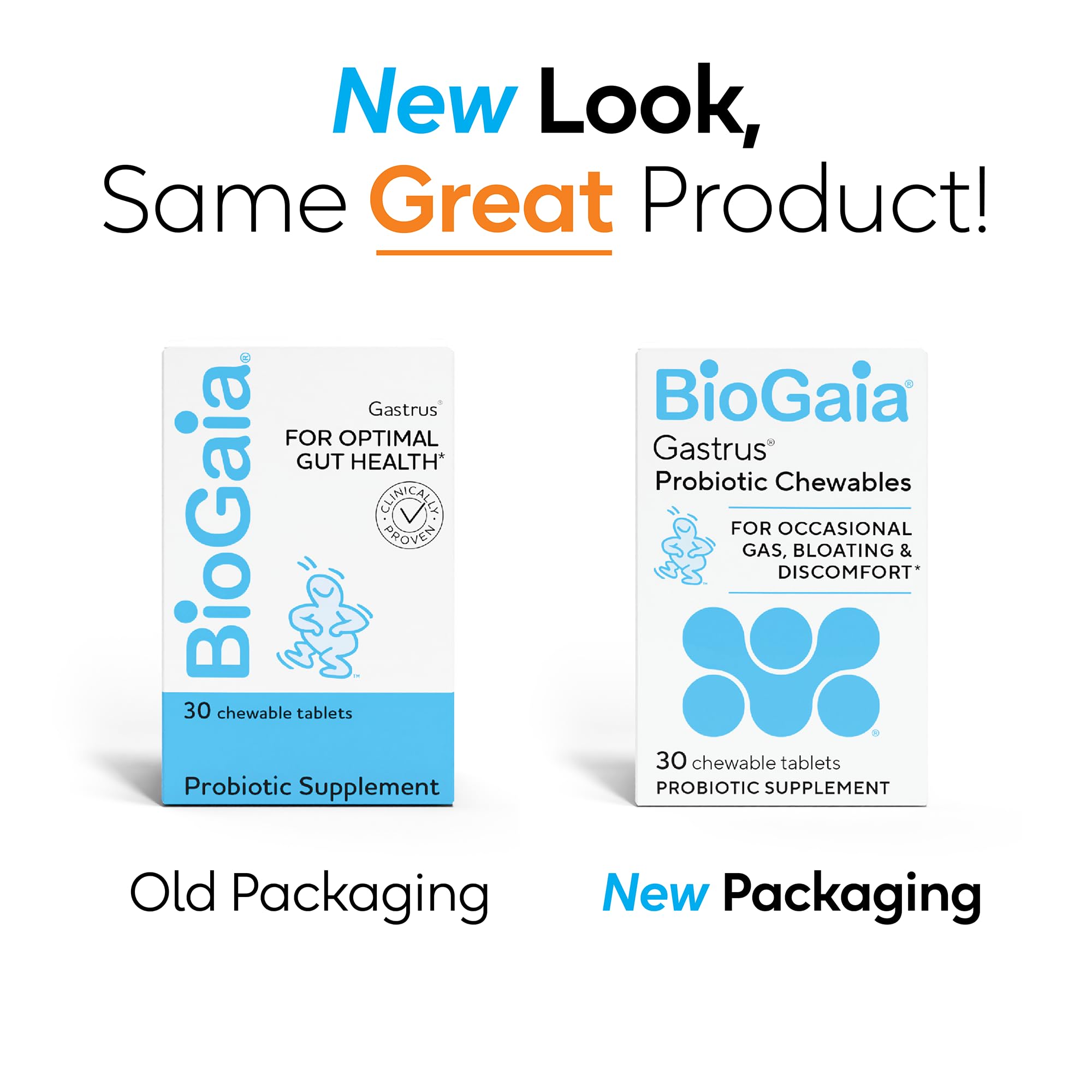 BioGaia Gastrus Gut Health Probiotic | Eases Abdominal Discomfort, Gas & Bloating | Promotes Regularity & a Healthy Gut | Contributes to a Balanced Microbiome | Backed by 30 Years of Research BioGaia Au supplements