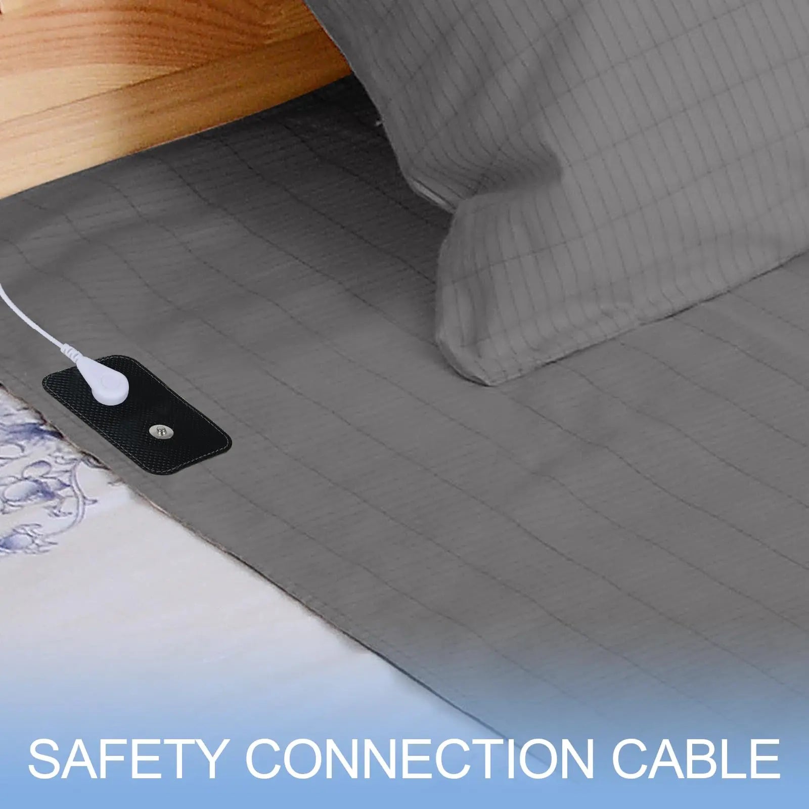 Grounding Mat for Bed, Grounding Sheets Blanket with Grounding Cord, Earthing Mat Grounding Pad Reaeng Au supplements