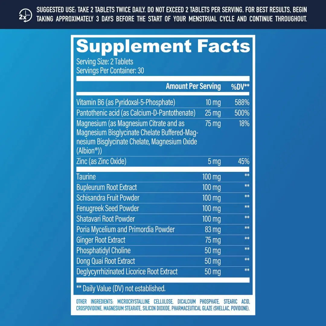 NuEthix Formulations Nu-Woman - Targeted Feminine Hormone System Support - Nutrients to Support Your Body Healing and Working The Way its Supposed to Work - 60 Tablets NuEthix Formulations Au supplements