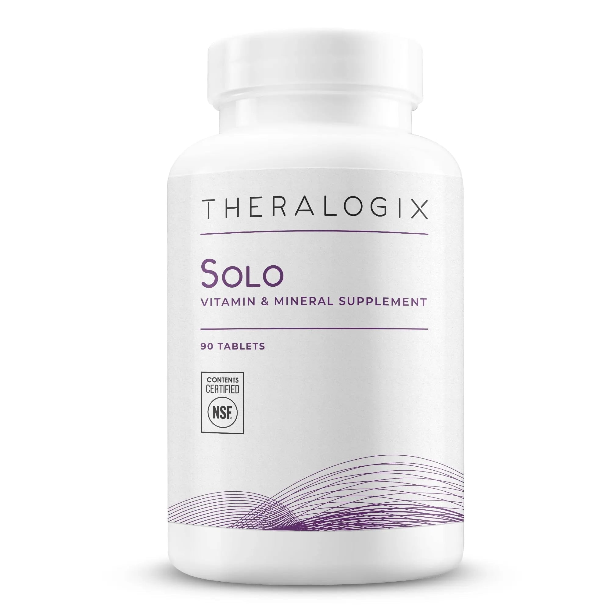 Theralogix Solo Multivitamin & Multimineral Supplement Without Iron - 90-Day Supply - Iron-Free Multivitamin Theralogix Au supplements