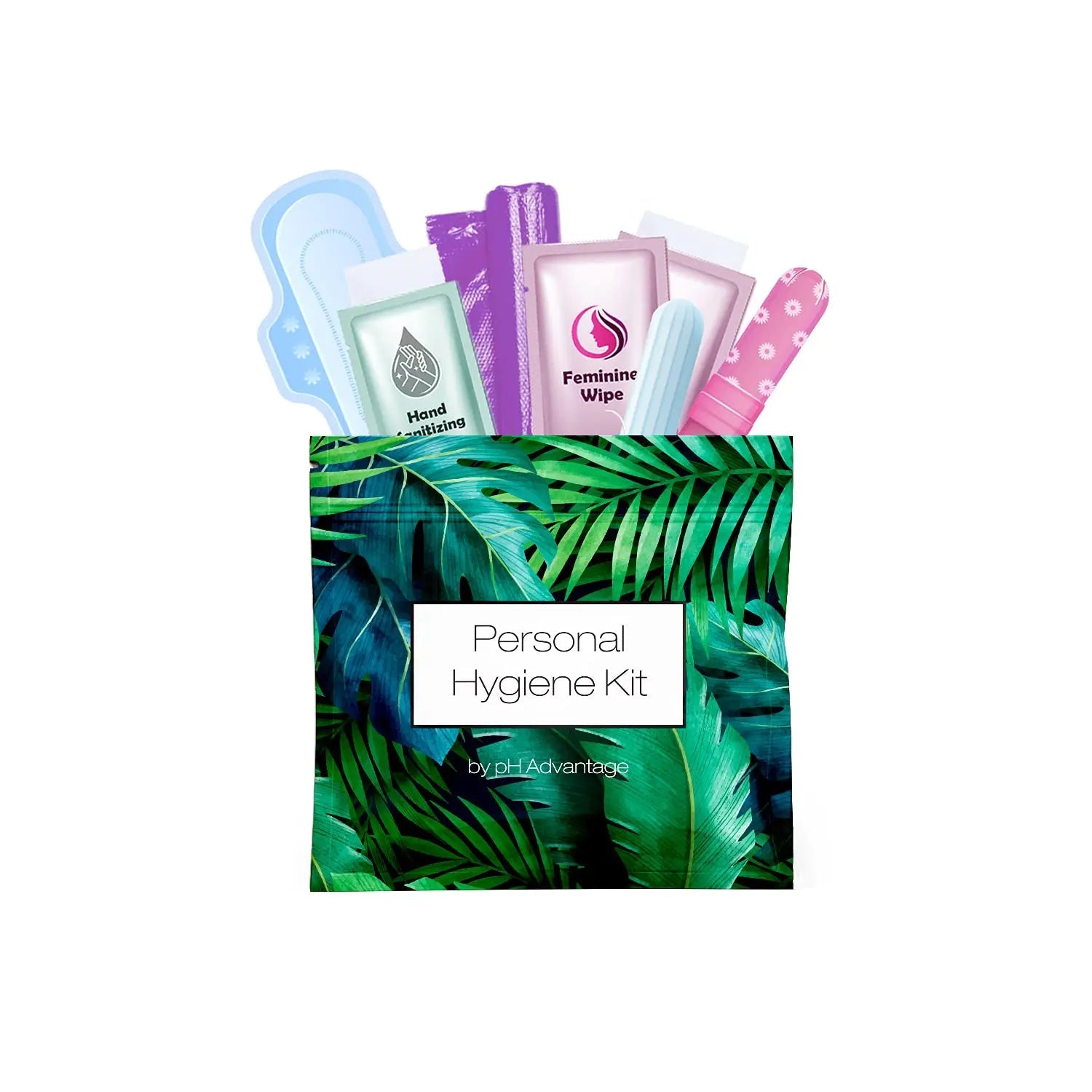 Menstrual Kit All-in-One | Convenience on The Go | Single Period Kit Pack for Travelling, Tweens pH Advantage Au supplements