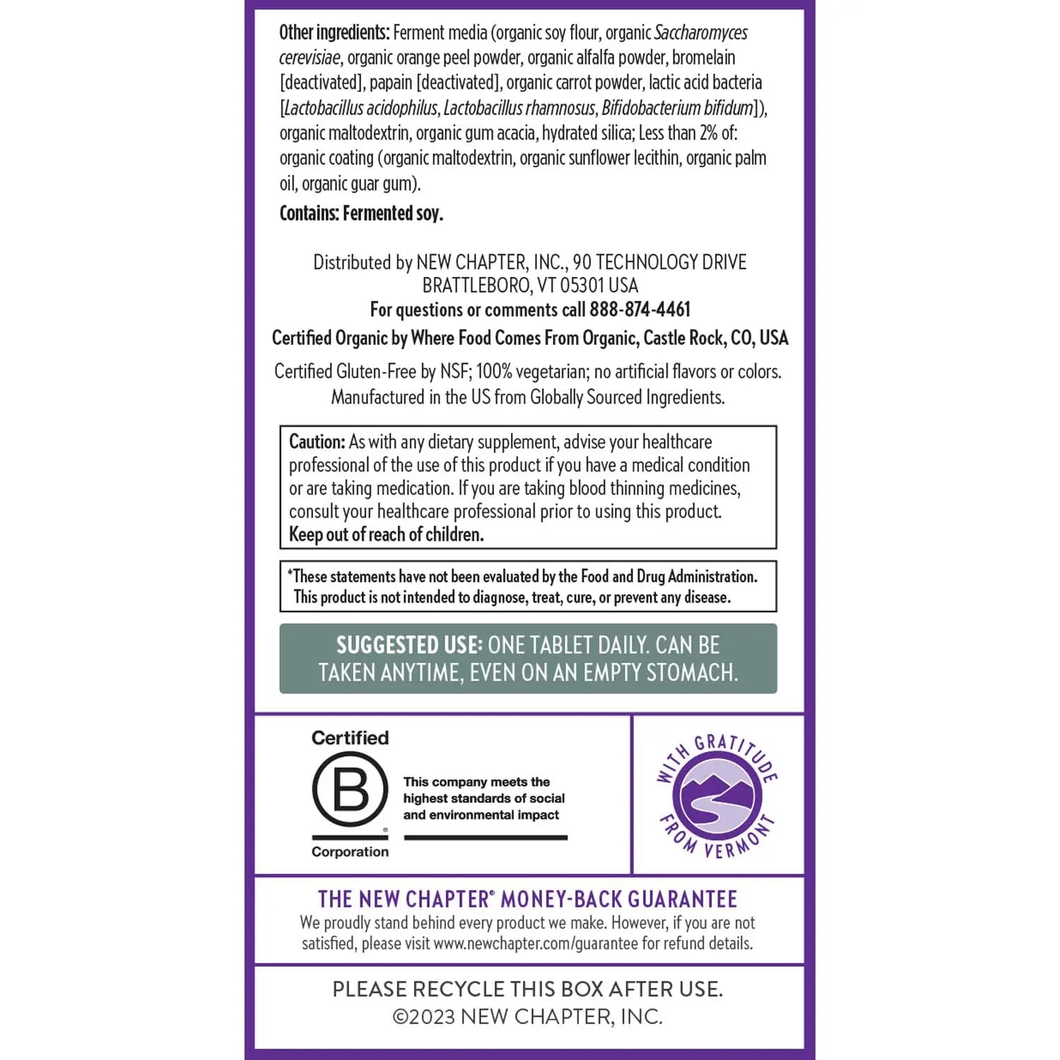 New Chapter Men’s Multivitamin 40+, Extra B6 & B12, D3, Vitamin C & Zinc, Immune, Heart, Cellular Energy, and Brain Health New Chapter Au supplements