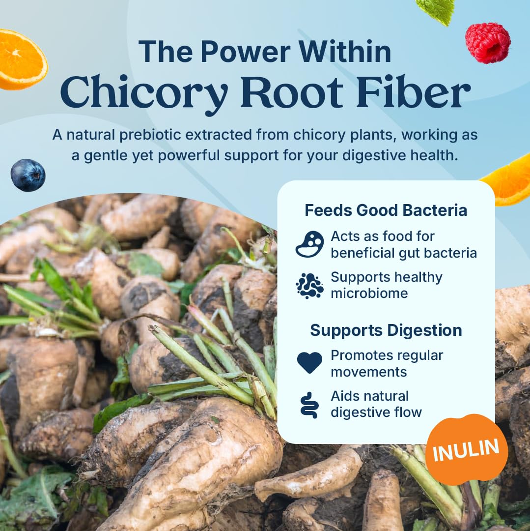 Poop Like a Champion Fiber Gummies – 5g Fiber per Serving, Non-GMO, Vegan, Digestive Support, 60 Pieces per Bottle