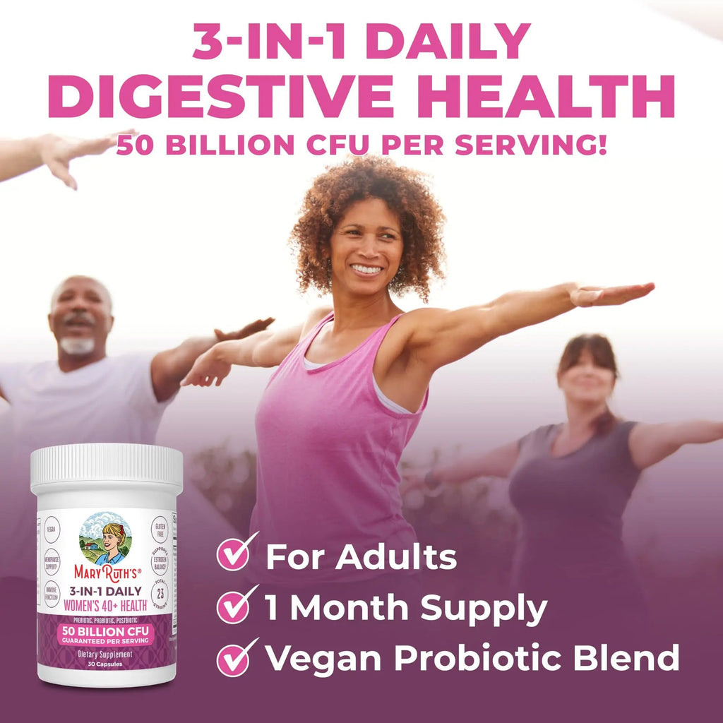 Mary Ruth's 3 in 1 Women's 40+ Health Probiotic, 30 CT MaryRuth Organics Au supplements