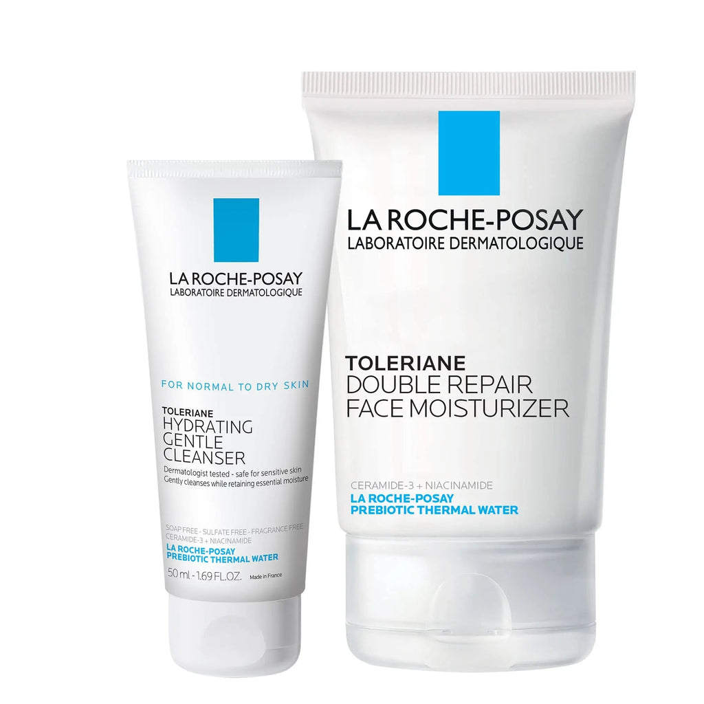 La Roche-Posay Toleraine Skin Care Set | Double Repair Face Moisturizer La Roche-Posay Au supplements