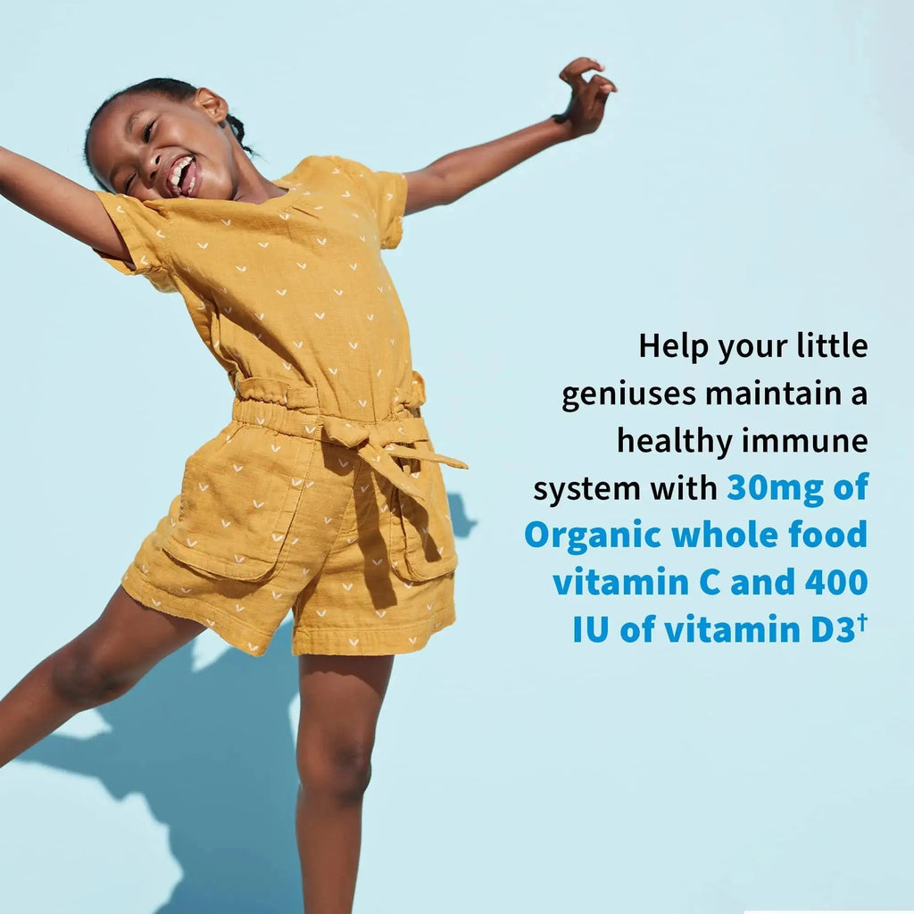 Garden of Life Dr. Formulated Probiotics for Kids, Organic Kids+ - Berry Cherry, 5 Billion CFU Chewable Probiotic plus Vitamin C and D Garden of Life Au supplements