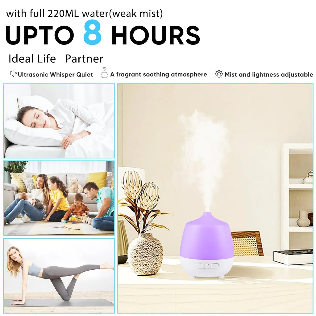 HAPPTWS 220Ml Essential Oil Diffuser - Diffusers for Essential Oils Aromatherapy Diffuser HAPPTWS Au supplements