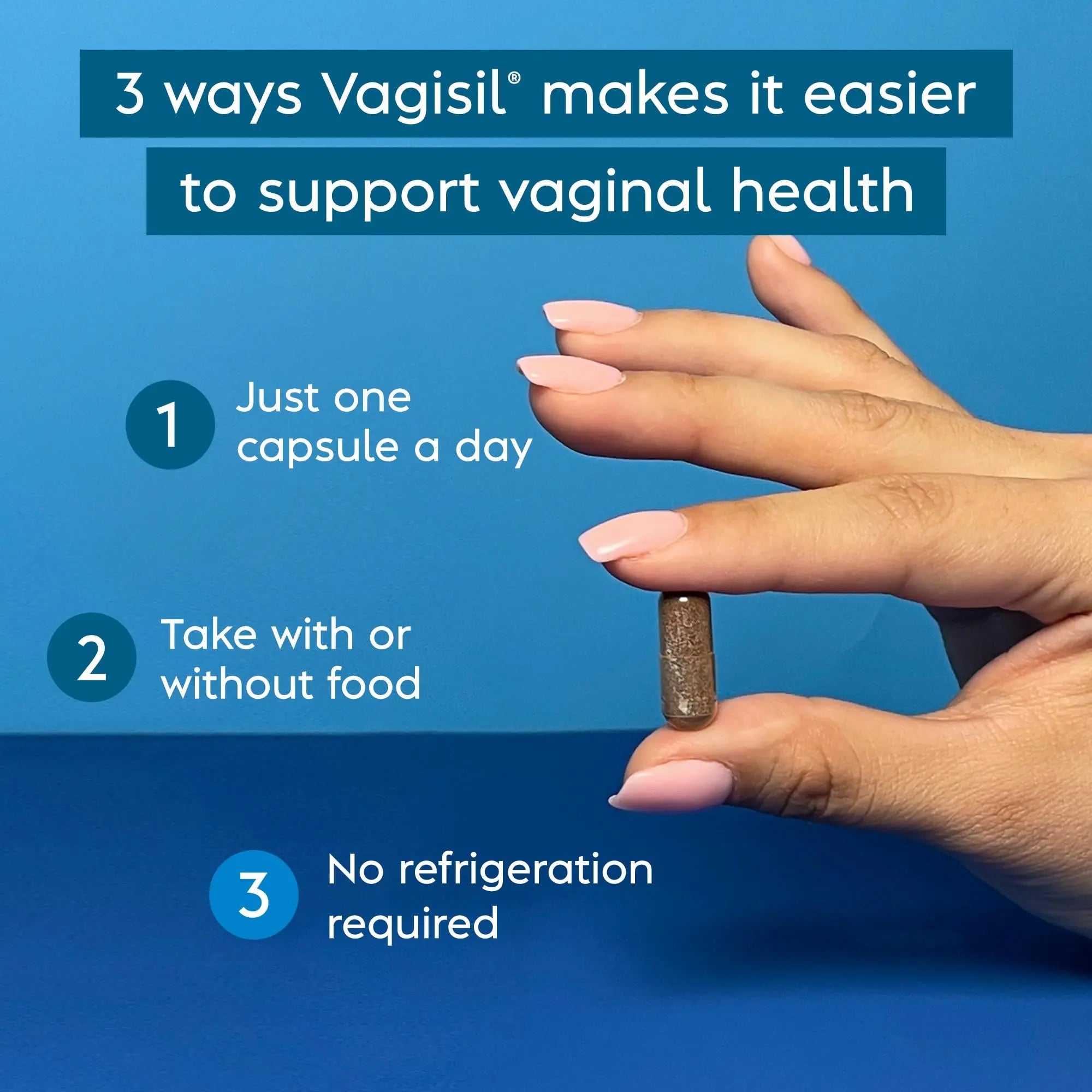 Vagisil Vaginal Health Supplements, Clinically-Proven Probiotics, Promotes Vaginal Health Vagisil Au supplements