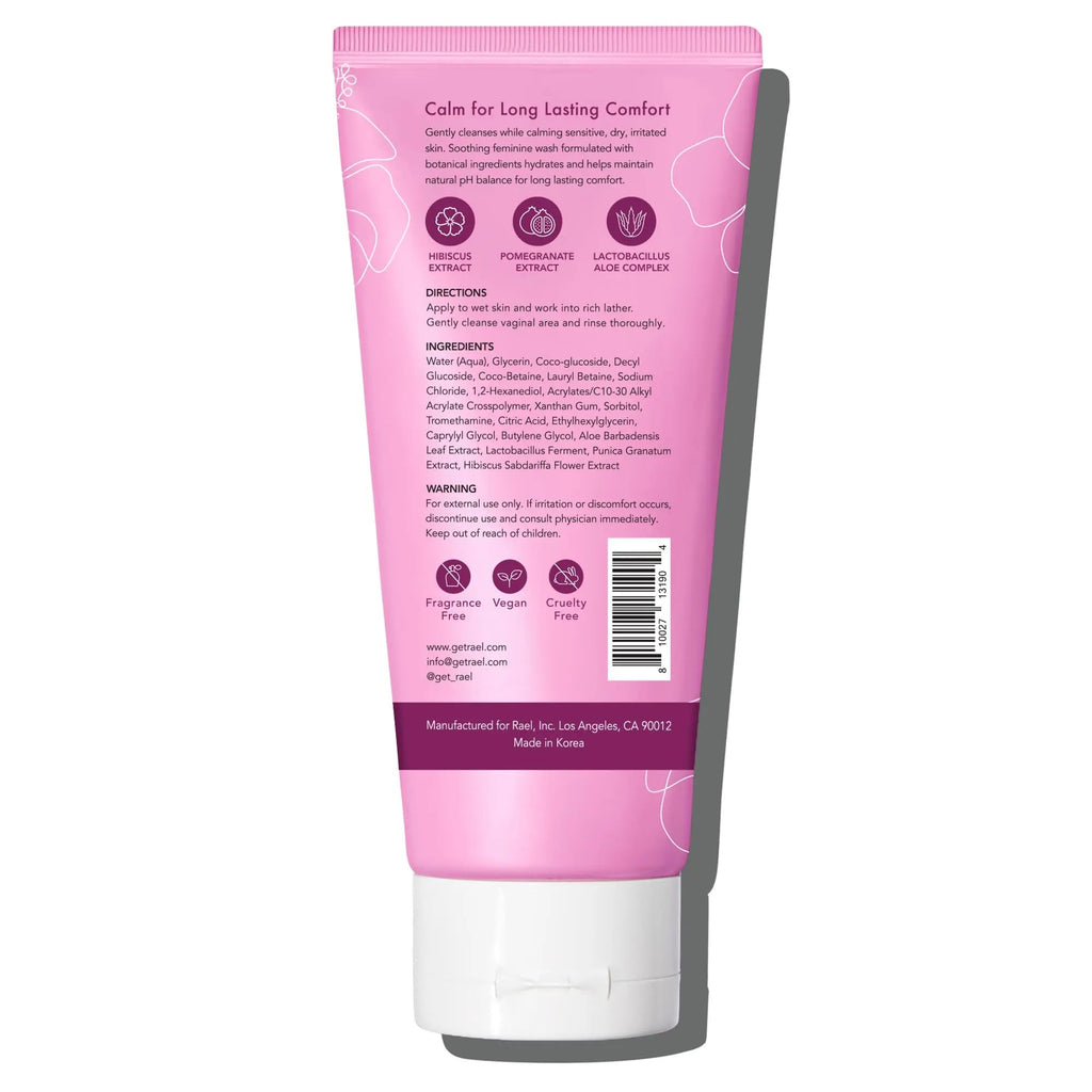 Rael Feminine Wash, Soothing Gel to Foam Wash - pH Balance Feminine Wash for Women, Intimate Wash Rael Au supplements