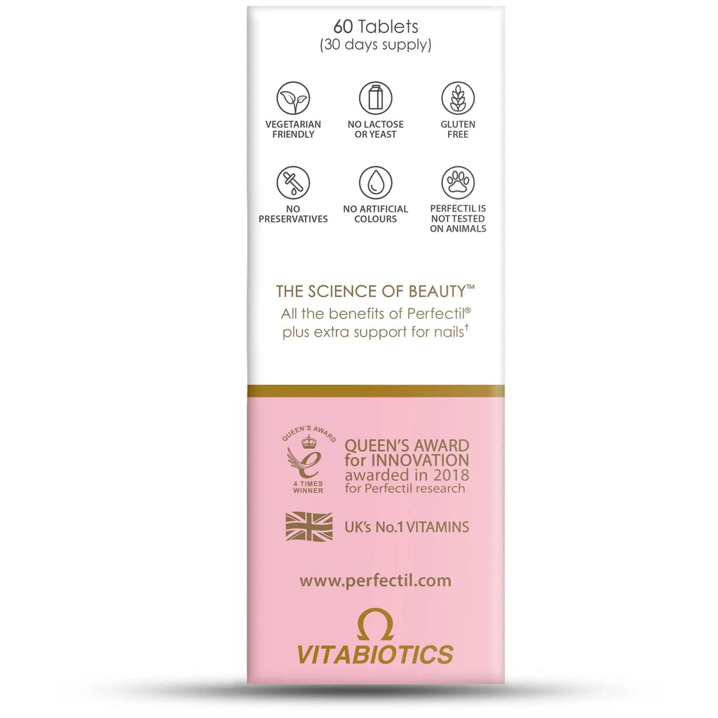 Vitabiotics - Perfectil - Plus Nails Extra Support - 60 Tablets Perfectil Au supplements