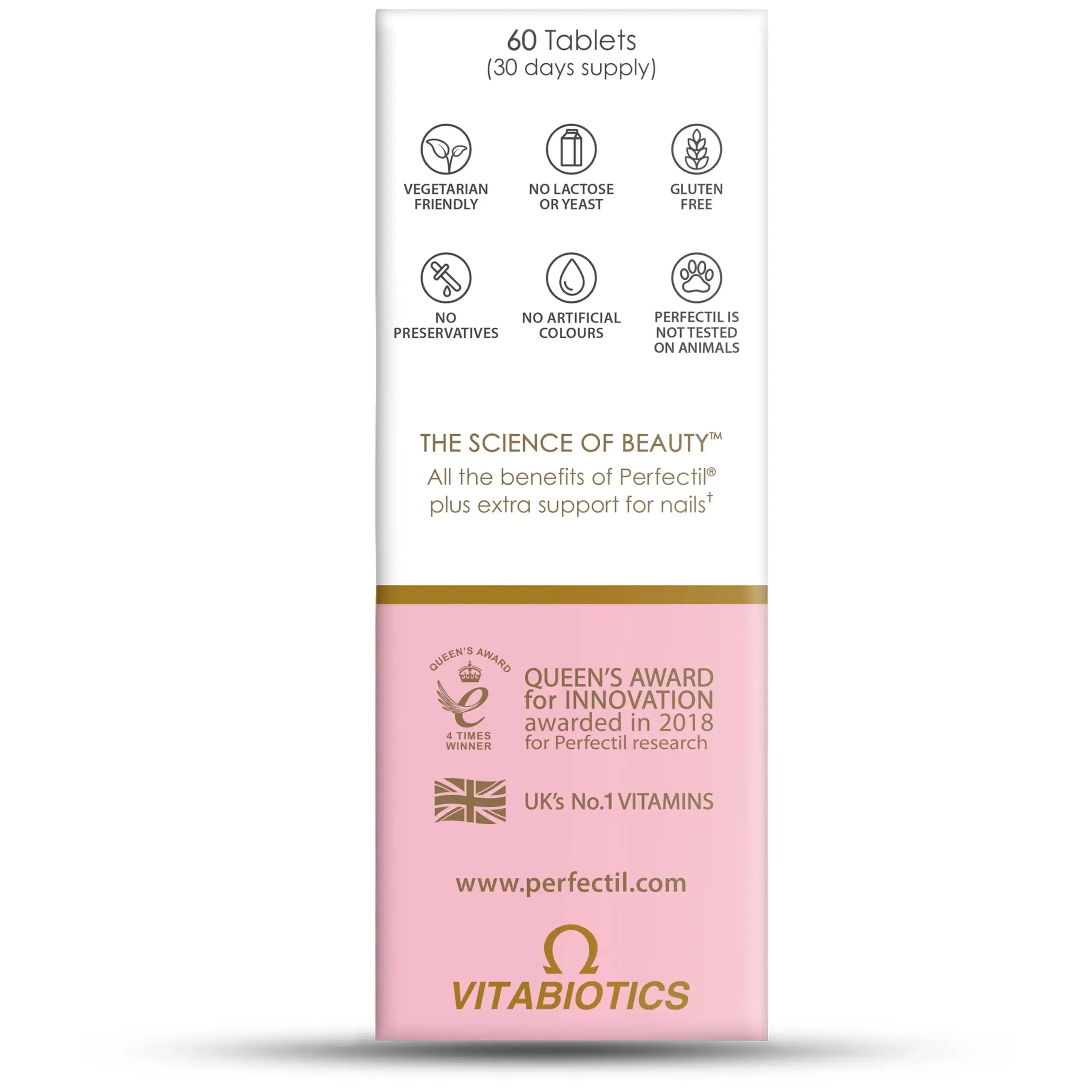Vitabiotics - Perfectil - Plus Nails Extra Support - 60 Tablets Perfectil Au supplements