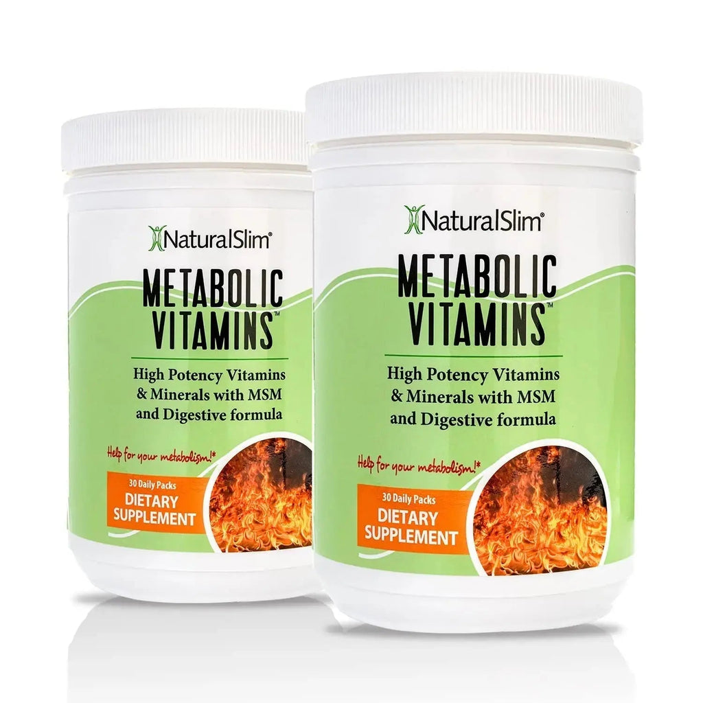 NaturalSlim Metabolic Vitamins - Combination of High Potency Multivitamins, Minerals, B Complex, Msm, & Digestive Formula Supplements NaturalSlim Au supplements