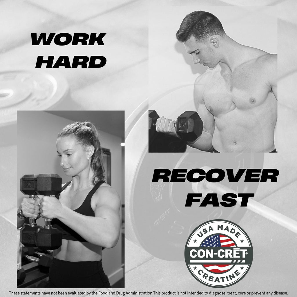 CREATINE HCl + Recovery Capsules for Men and Women, Muscle & Brain Health, Cognitive Function, Immune Support - 90 Vegetable Capsules POWER PLAY FUEL Au supplements