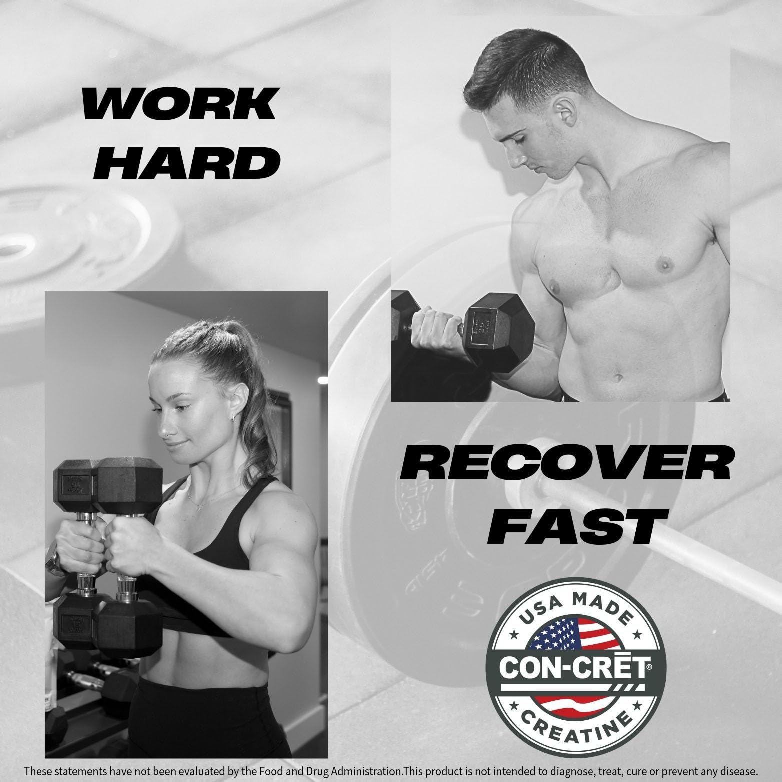 CREATINE HCl + Recovery Capsules for Men and Women, Muscle & Brain Health, Cognitive Function, Immune Support - 90 Vegetable Capsules POWER PLAY FUEL Au supplements