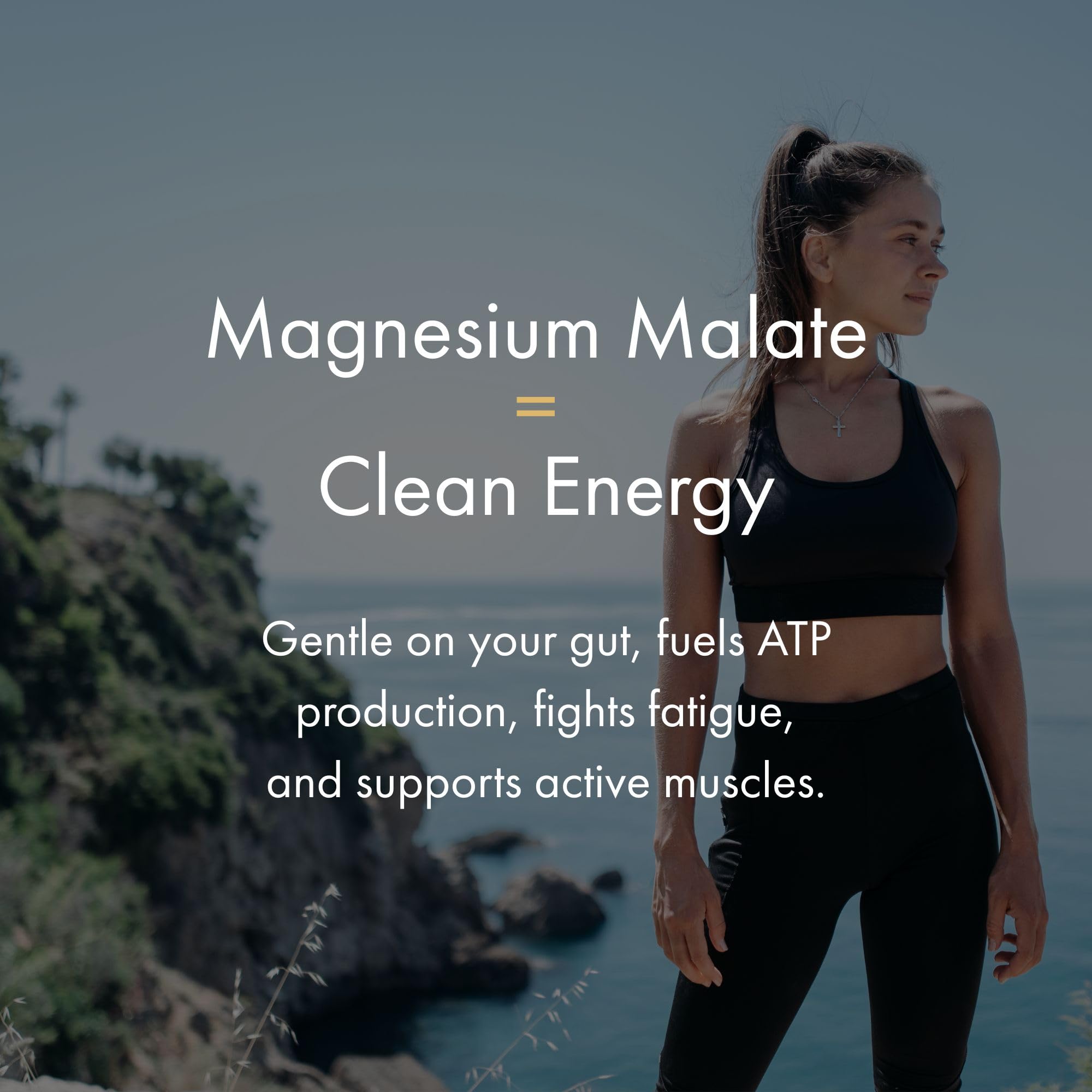 NAOMI Mighty Mg Magnesium Glycinate & Malate Complex 360mg, High Absorption Formula, Elemental Magnesium Supports Heart Health, Strong Bones, Better Sleep, Gluten-Free, Non-GMO, Vegan, 60 Veggie Caps NAOMI Au supplements