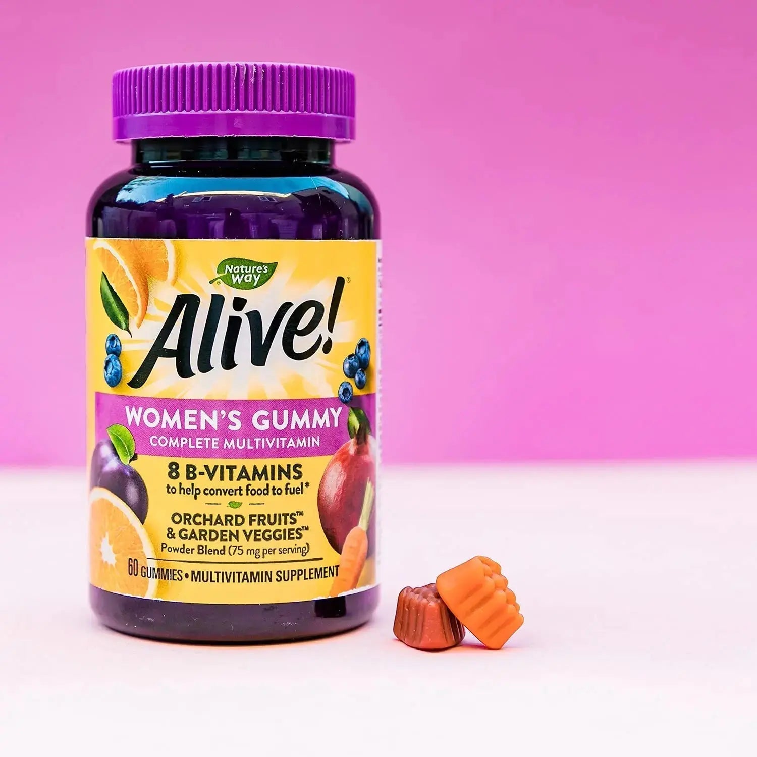 Nature's Way Alive! Women’s Gummy Multivitamin, 16 Vitamins & Minerals, Energy Metabolism*, Hair Skin & Nails Nature's Way Au supplements