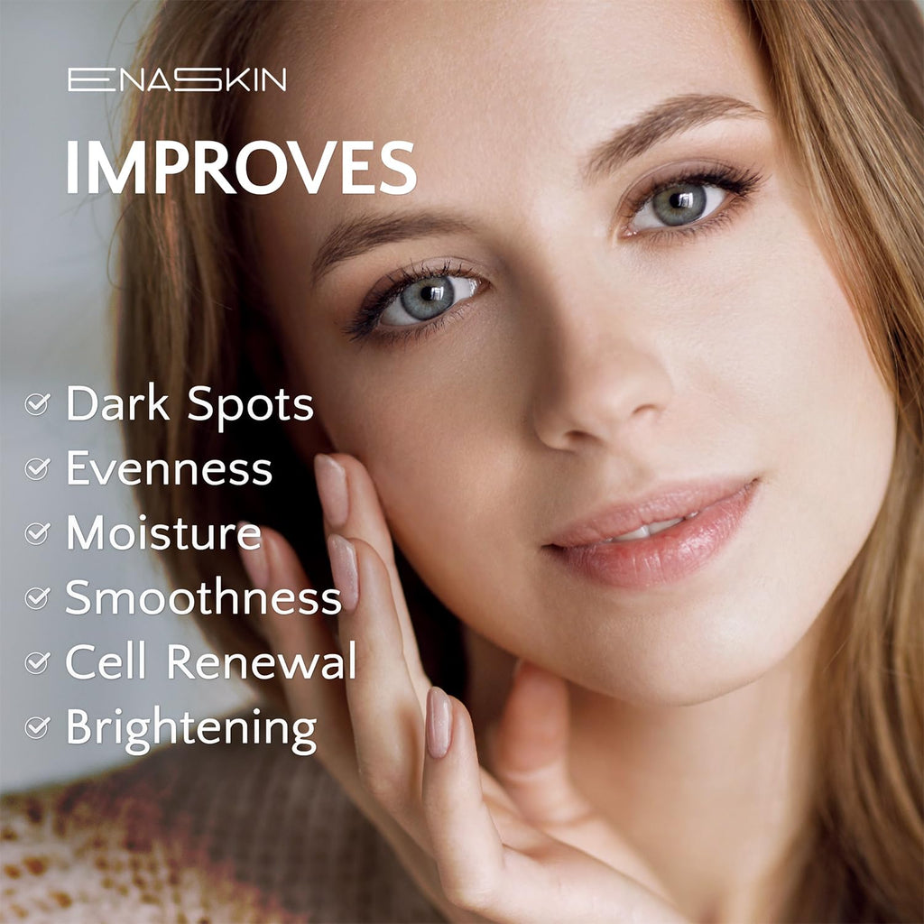 EnaSkin Dark Spot Remover Face & Body Serum: Age Spot Sun Spot Freckles Melasma Brown Spot