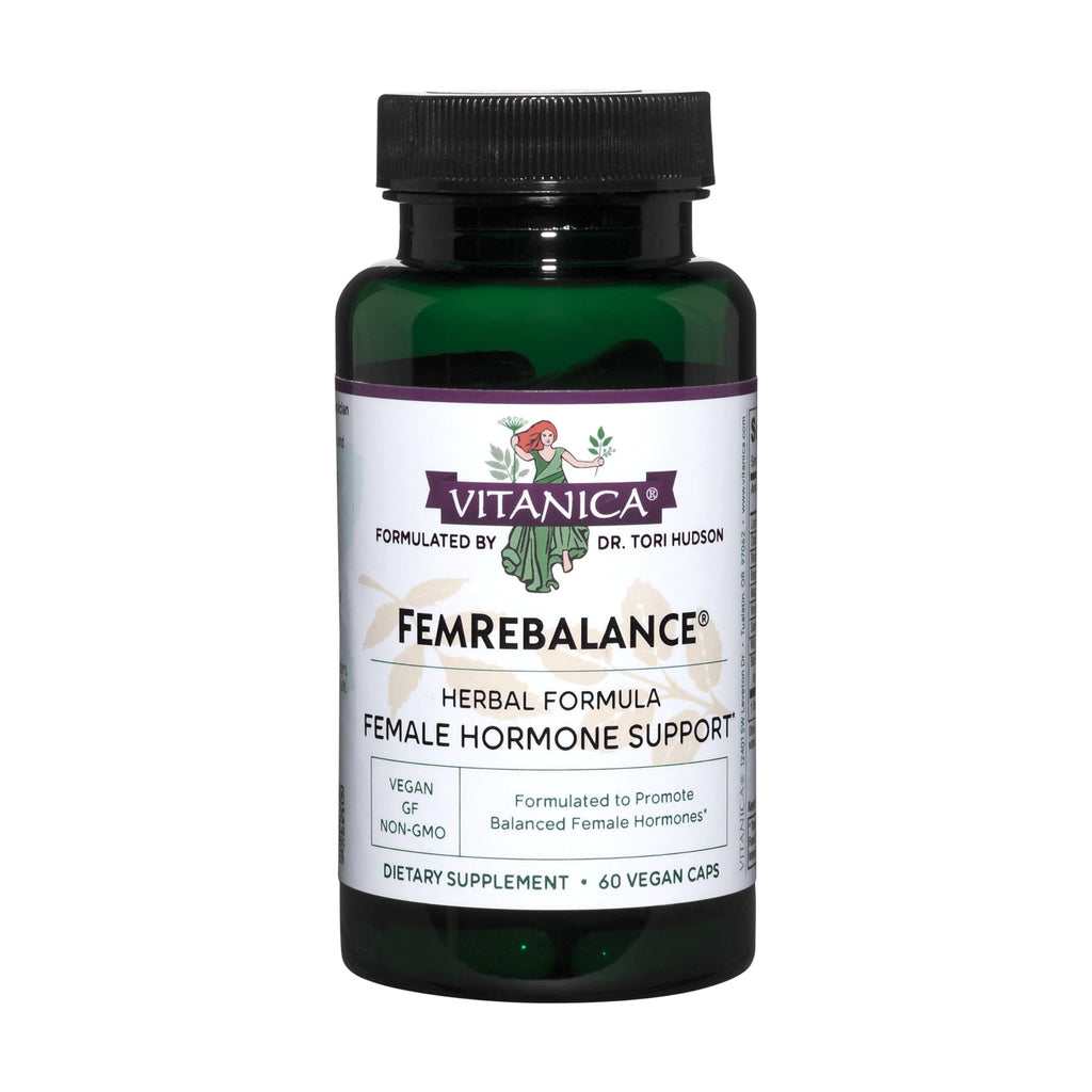 Vitanica FemRebalance, Hormone Balance Support for Women, Vegan, 60 Capsules Vitanica Au supplements