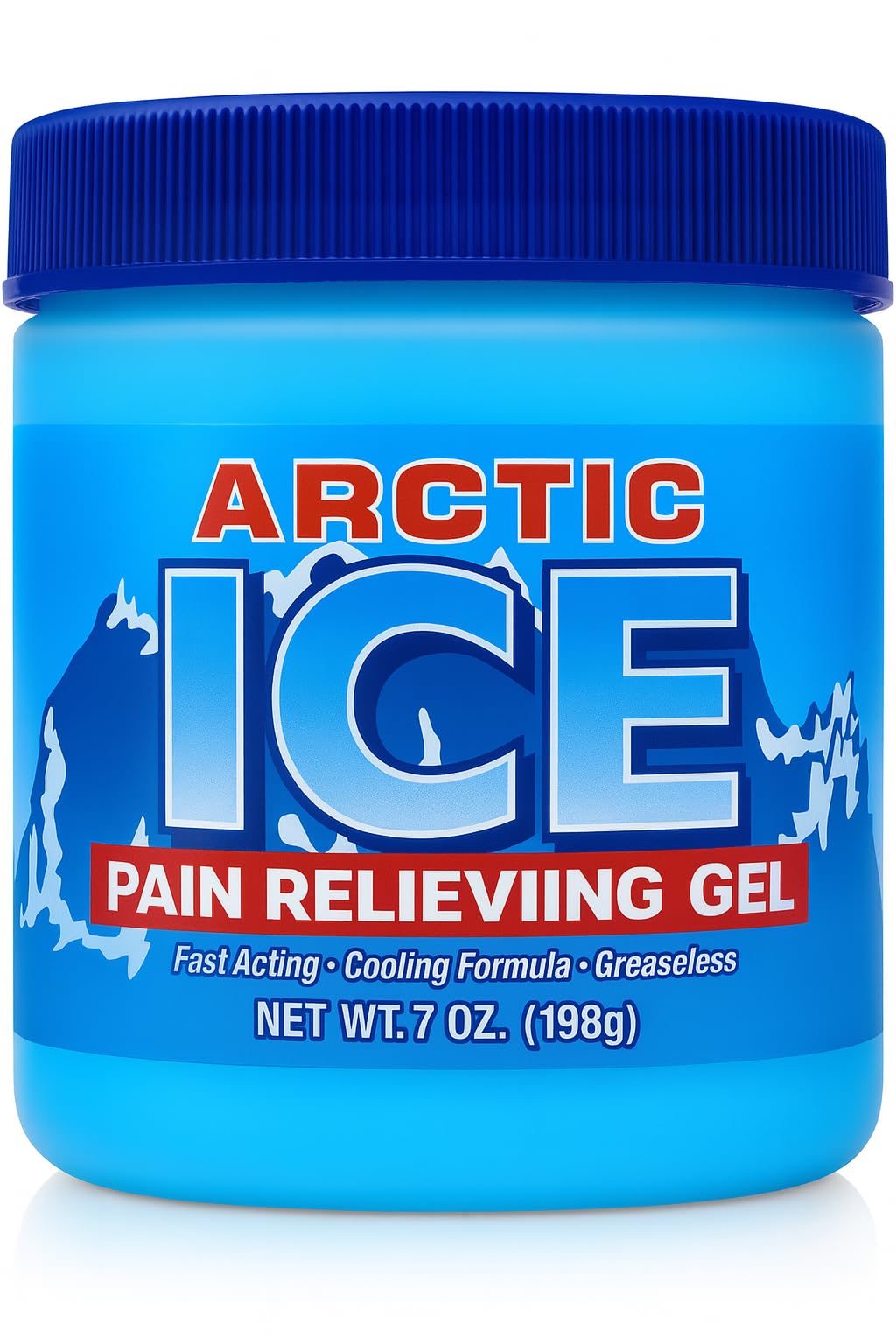Artic Ice Pain Relieving Gel 2% Menthol Blue 7 Ounce, 1 Count Artic Ice Au supplements