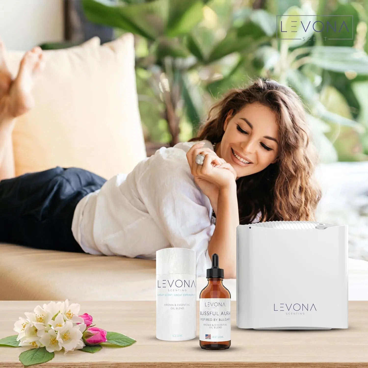 Levona Scent Essential Oils for Diffuser: Blissful Aura Inspired by Bulgari with Notes of Amber LEVONA SCENT Au supplements