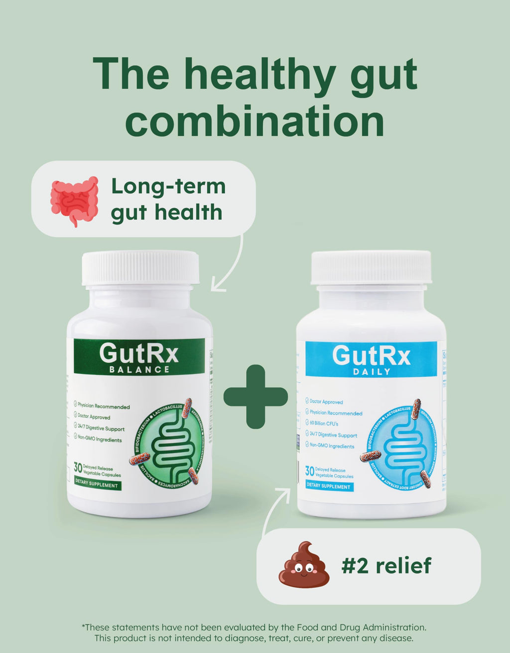 GutRx Balance – Probiotics for Women & Men with Akkermansia Probiotic & Christensenella, GLP-1 Alternative for Gut Health with Lactobacillus Plantarum,