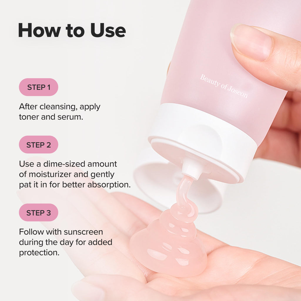 Beauty of Joseon Red Bean Water Gel Hydrating Peptide Hydro Boost Moisturizer for Acne Prone Dry Skin, Korean Skin Care