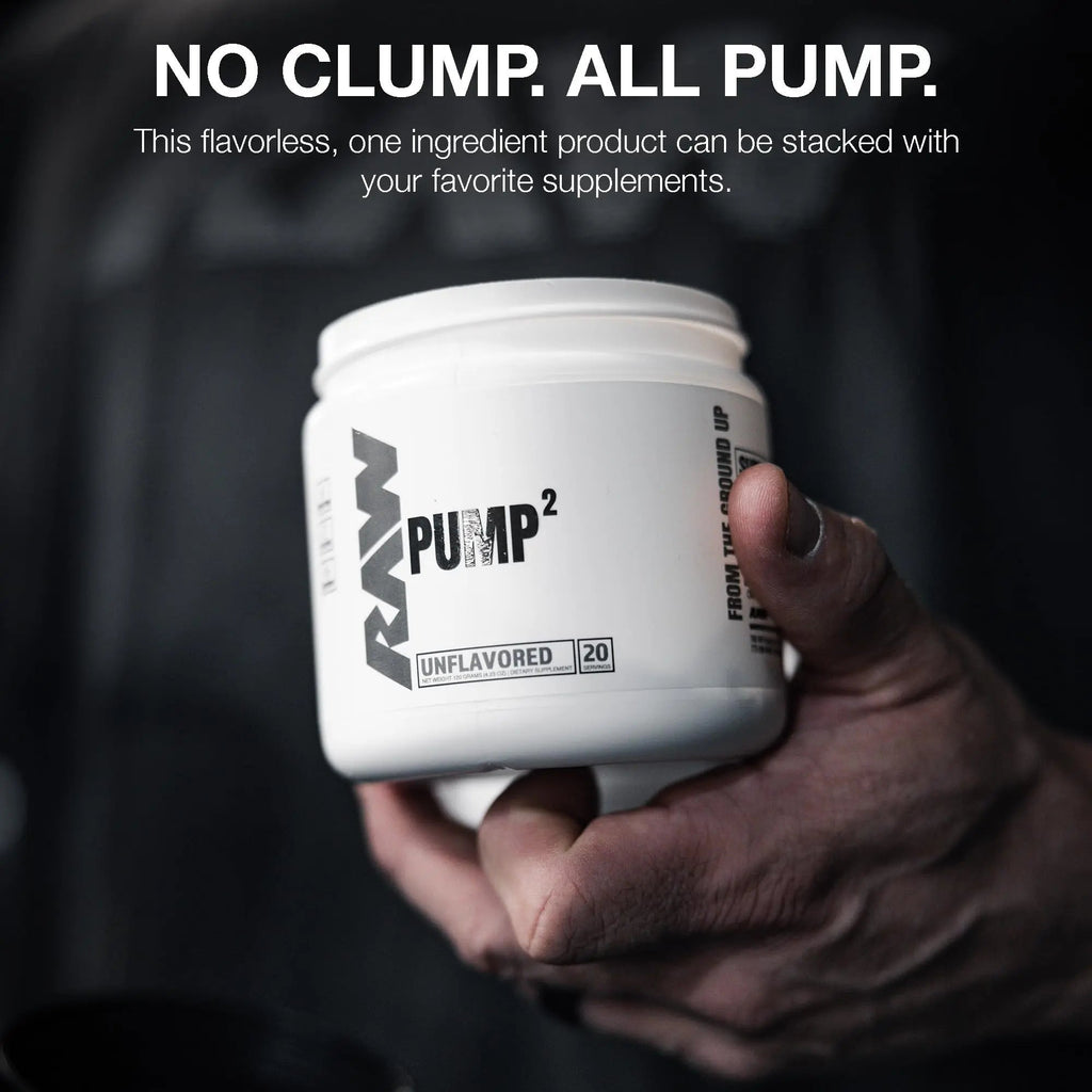 RAW Pump2 Pre Workout | Glycerol Pump Pre Workout Supplement, Pair Pump Supplement for Best Results Or Any Preworkout Powder | Enhanced Hydratio RAW Au supplements