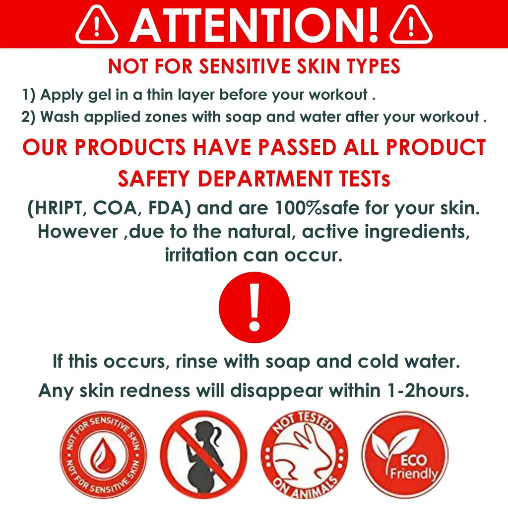 Elitribe Hot Cream Sweat Workout Enhancer Gel - Fat Burning, Cellulite & Firming Body Elitribe Au supplements