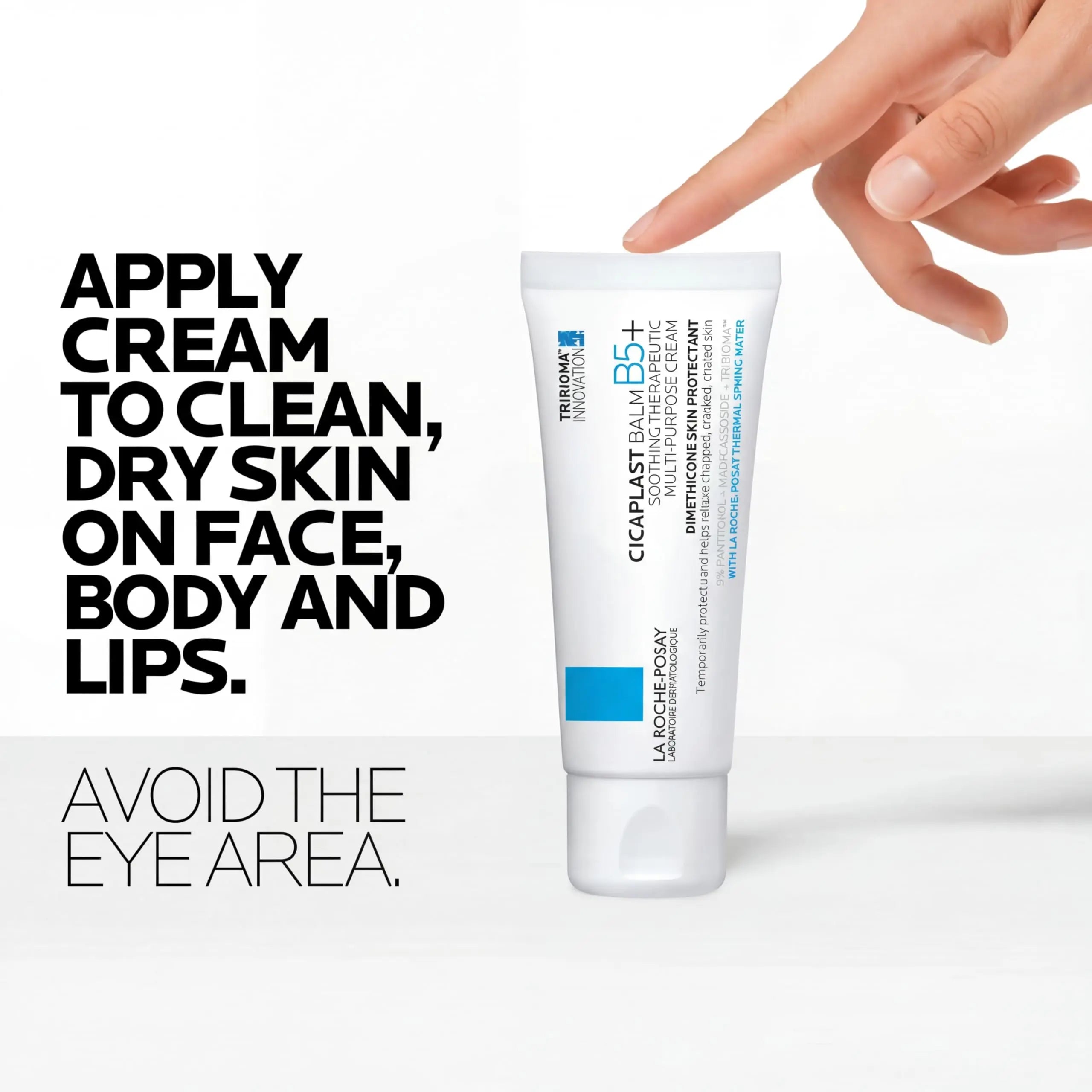 La Roche-Posay Cicaplast Balm B5, Healing Ointment and Soothing Therapeutic Multi Purpose Cream for Dry & Irritated Skin La Roche-Posay Au supplements