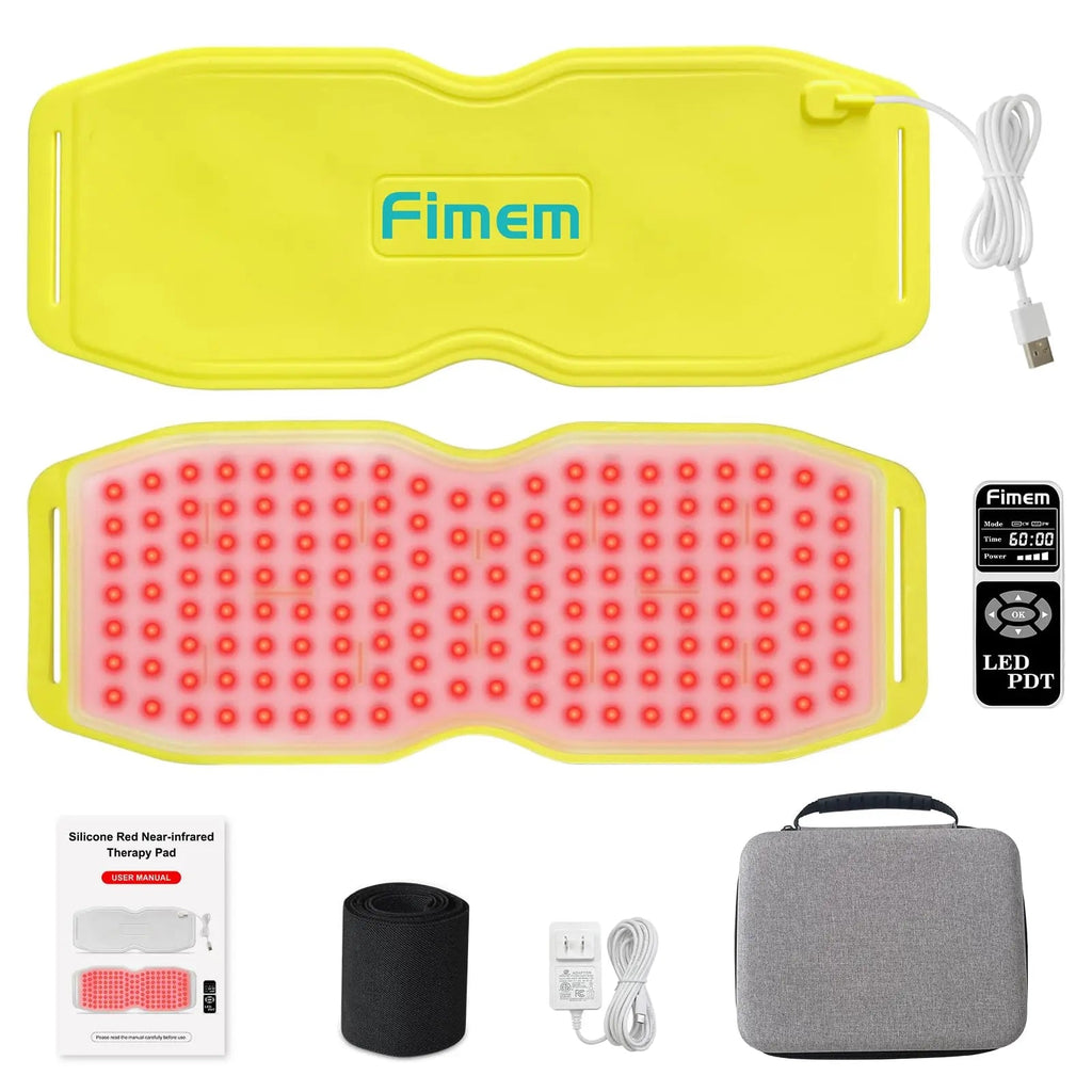 Fimem Red Light Therapy Belt 660nm 850nm 940nm, Red Light Therapy Device for Back, Infrared Light Therapy Fimem Au supplements