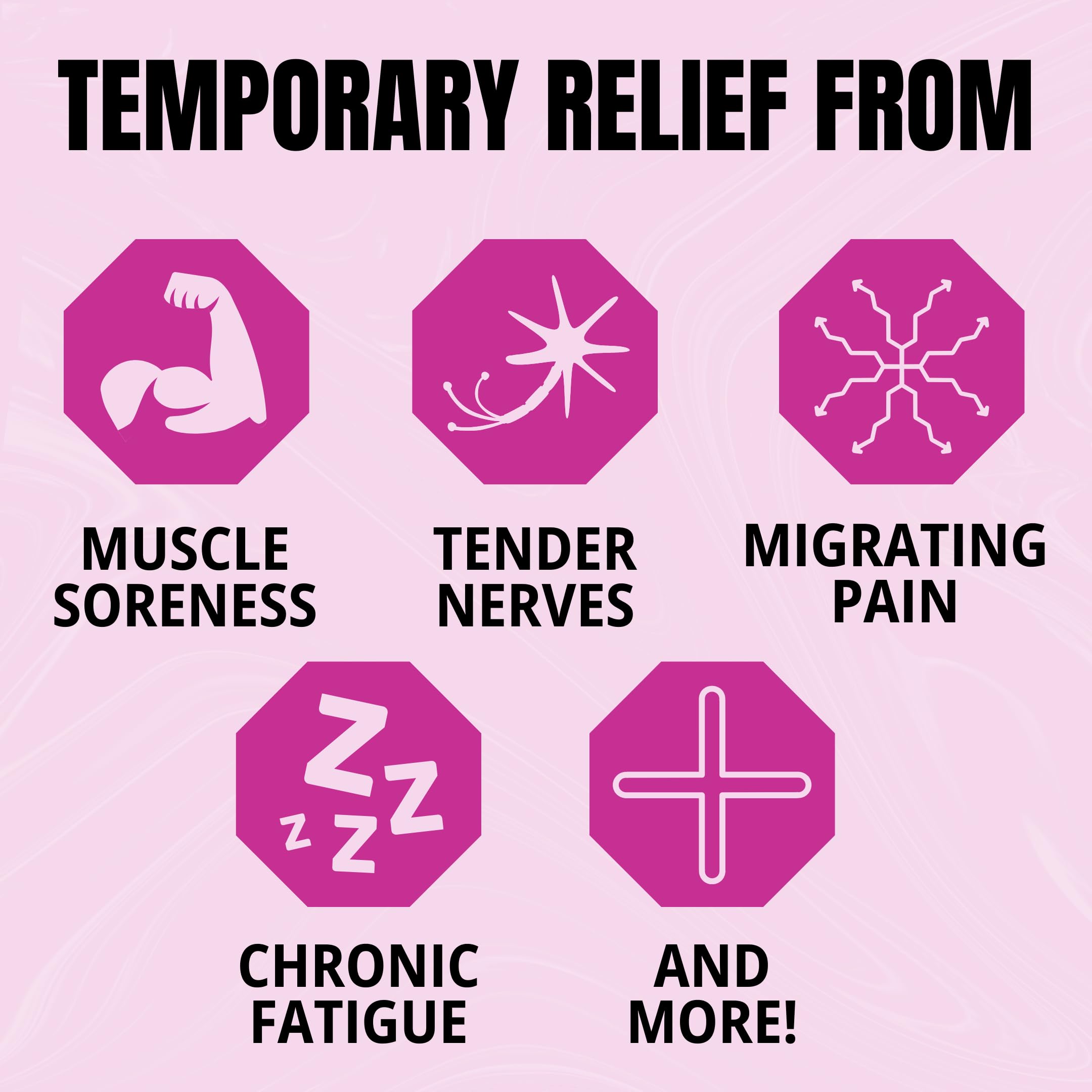 The Relief Products Natural Fibromyalgia Temporary Relief of Muscle Soreness Discomfot Tenderness Difficulty Moving & Joint Pain - 70ct TRP THE RELIEF PRODUCTS Au supplements