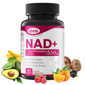 Ahete NAD Supplement with L-Ergothioneine, PQQ, Vitamin B6, and NMNH Supplement - for Cellular Health, Energy Support and Healthy Aging for Women & Men - Vegetarian, Non-GMO, Gluten Free- 90 Capsules Ahete Au supplements
