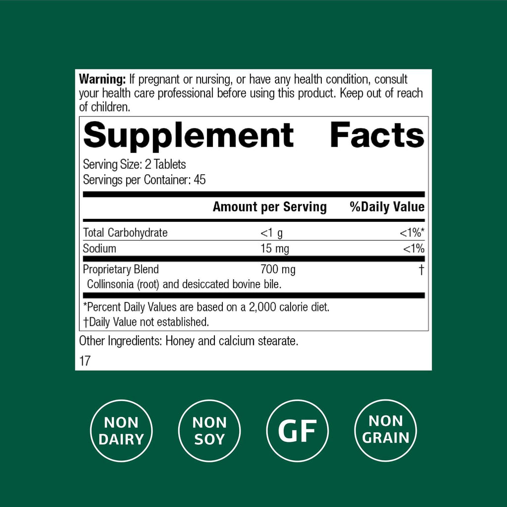 Standard Process Inc. Cholacol - Gallbladder Support Supplement - Fat Digestion Supplement for Digestive Health & Bile Support