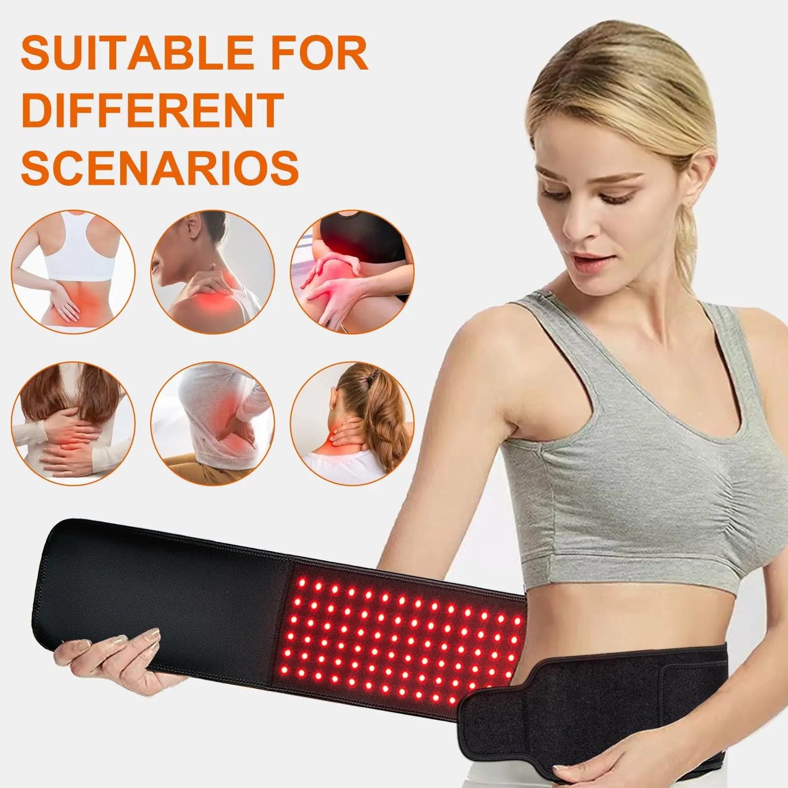 EquiZen Red Light Therapy Belt - Red Light Therapy for Body, Infrared Light Therapy Device EquiZen Au supplements