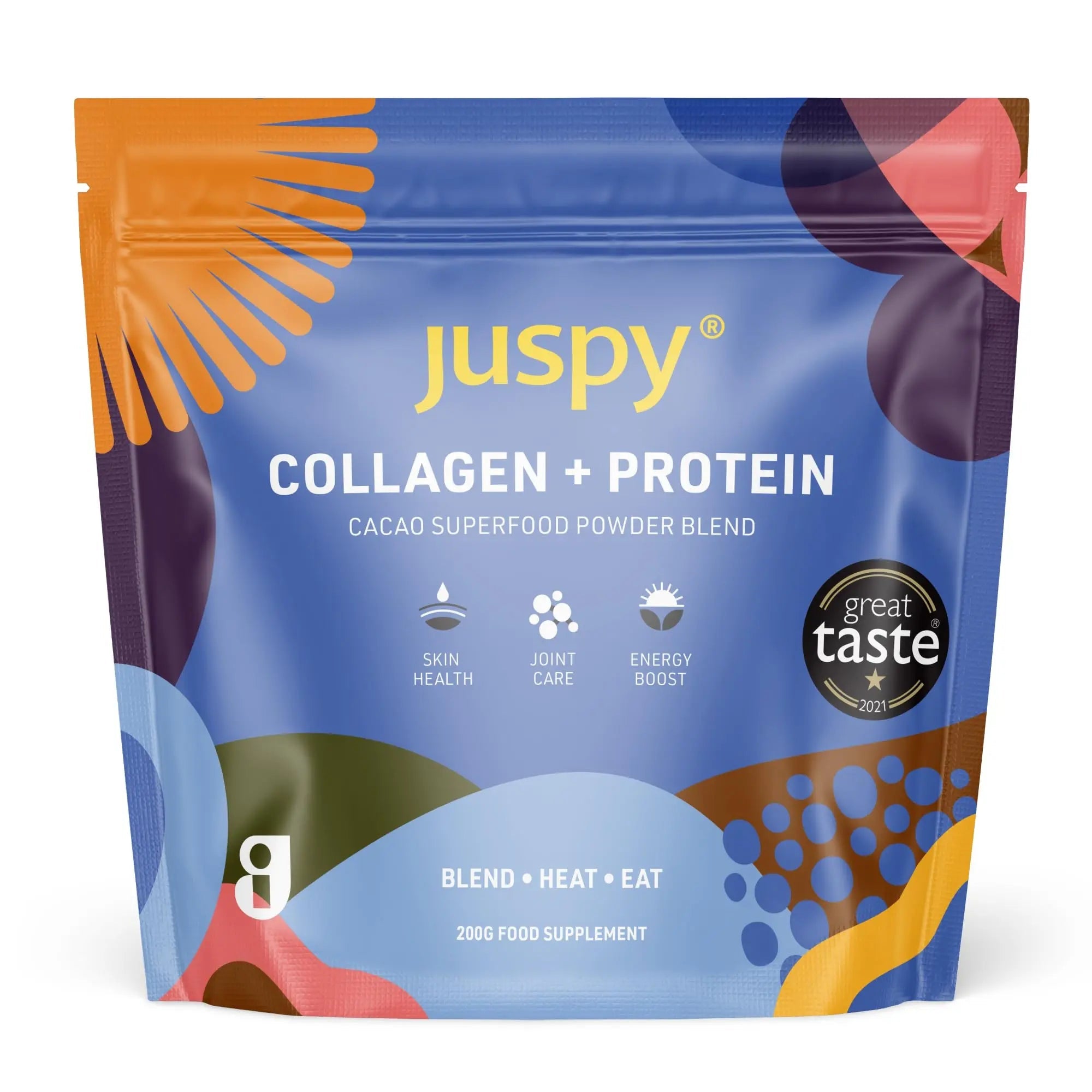 Juspy Premium Marine Collagen Powder + High Protein Cacao Superfood Blend Juspy Au supplements