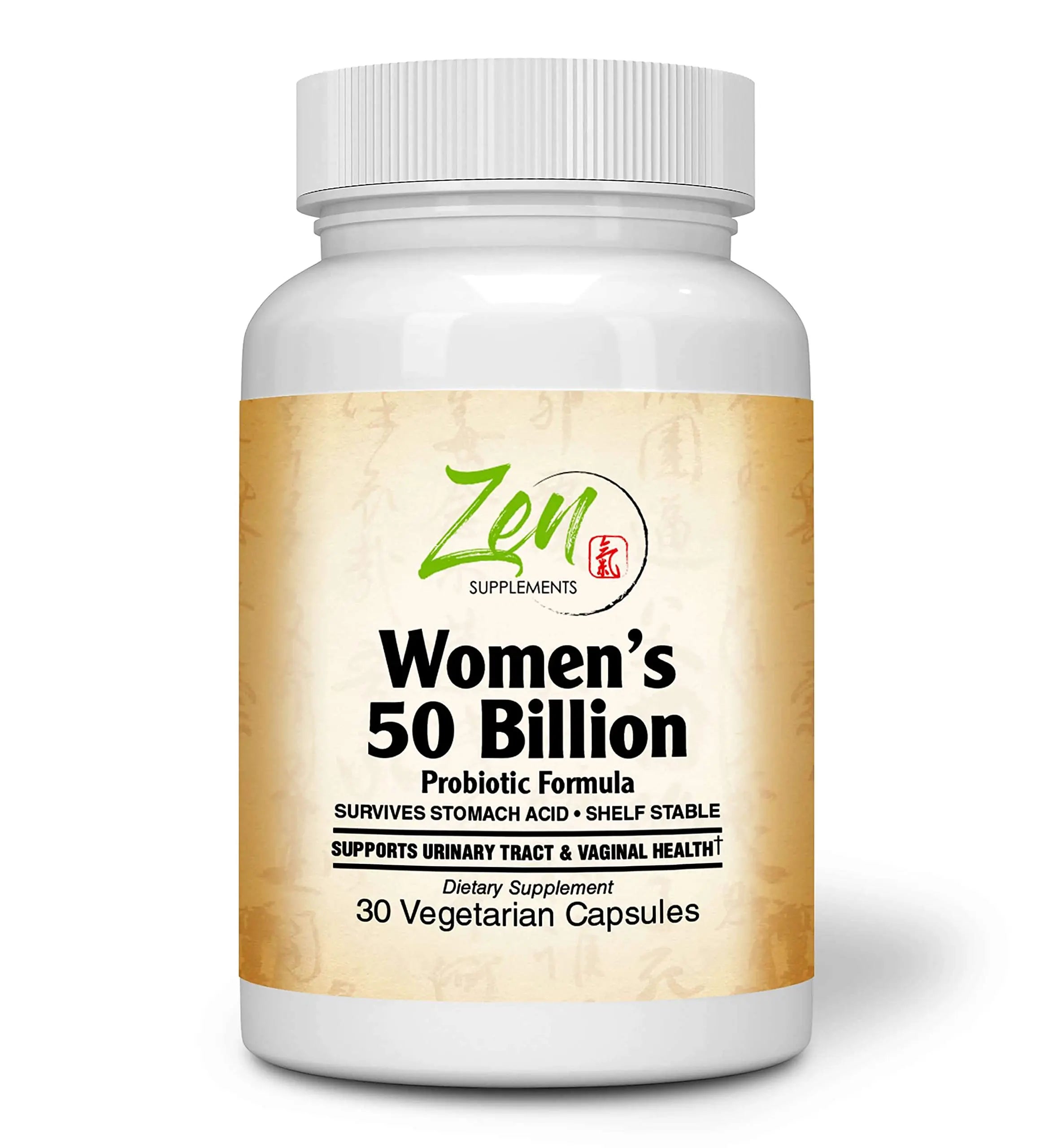 Zen Supplements - Womens 50 Billion Probiotic Formula - Supports Urinary and Vaginal Health Zen Supplements Au supplements