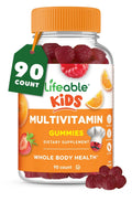 Lifeable Kids Multivitamin Gummies | Great Tasting Multivitamin for Kids | with Vitamins A, C, D, E, B6, B12, Zinc, Biotin Lifeable Au supplements